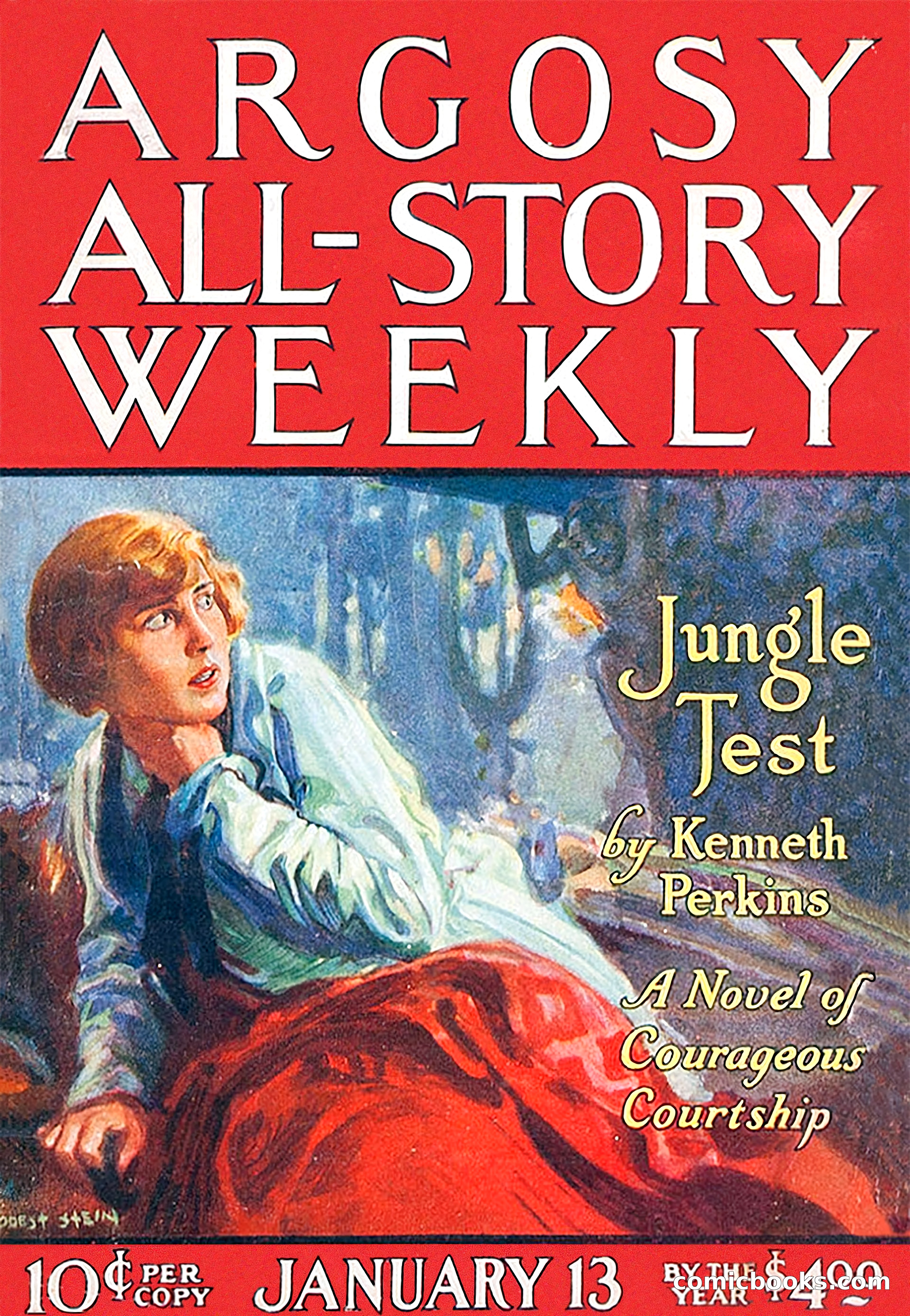 Argosy All-Story Weekly, January 13, 1923 — page 1 of 184