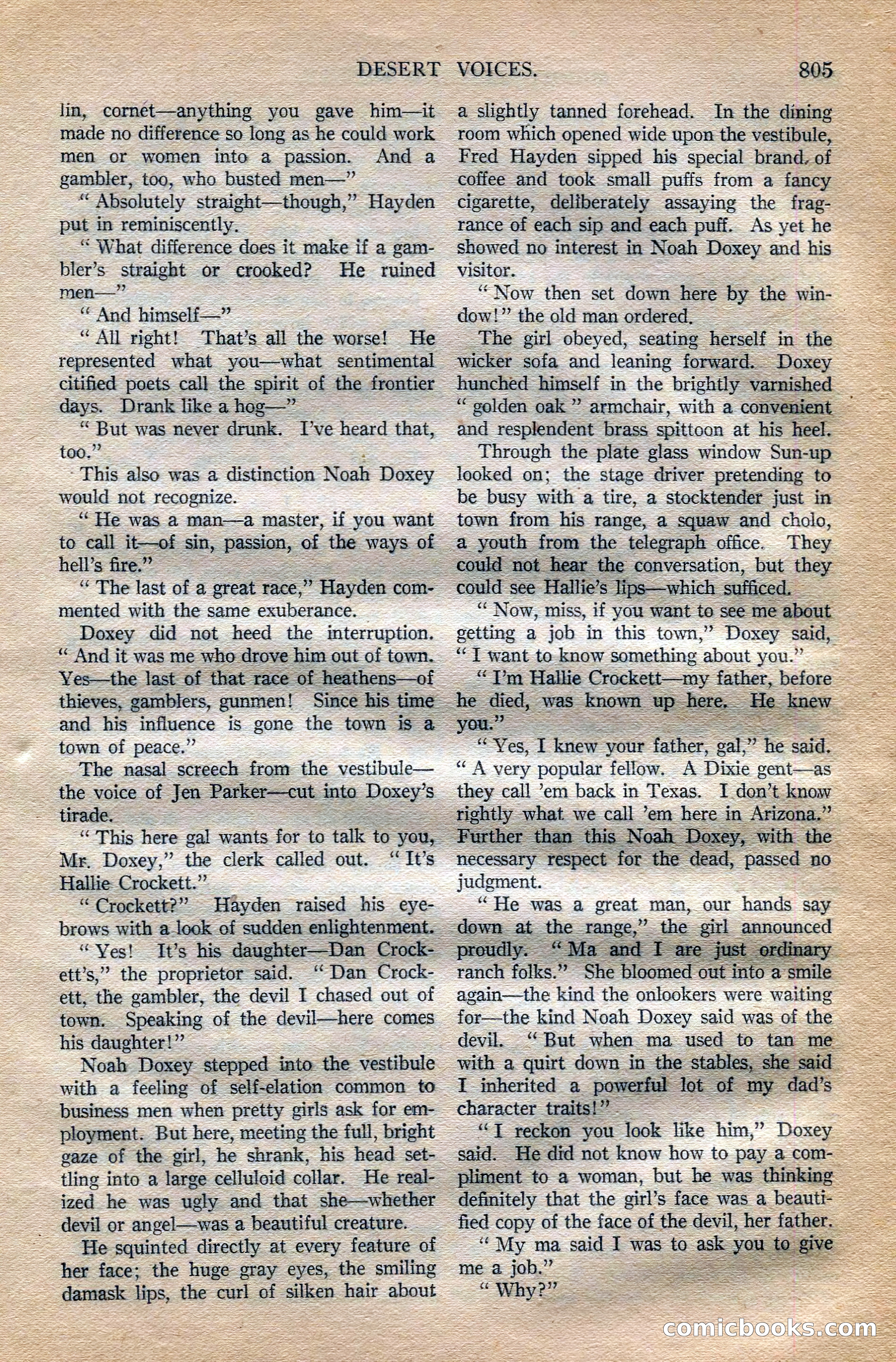 Argosy All-Story Weekly, October 6, 1923 — page 23 of 196