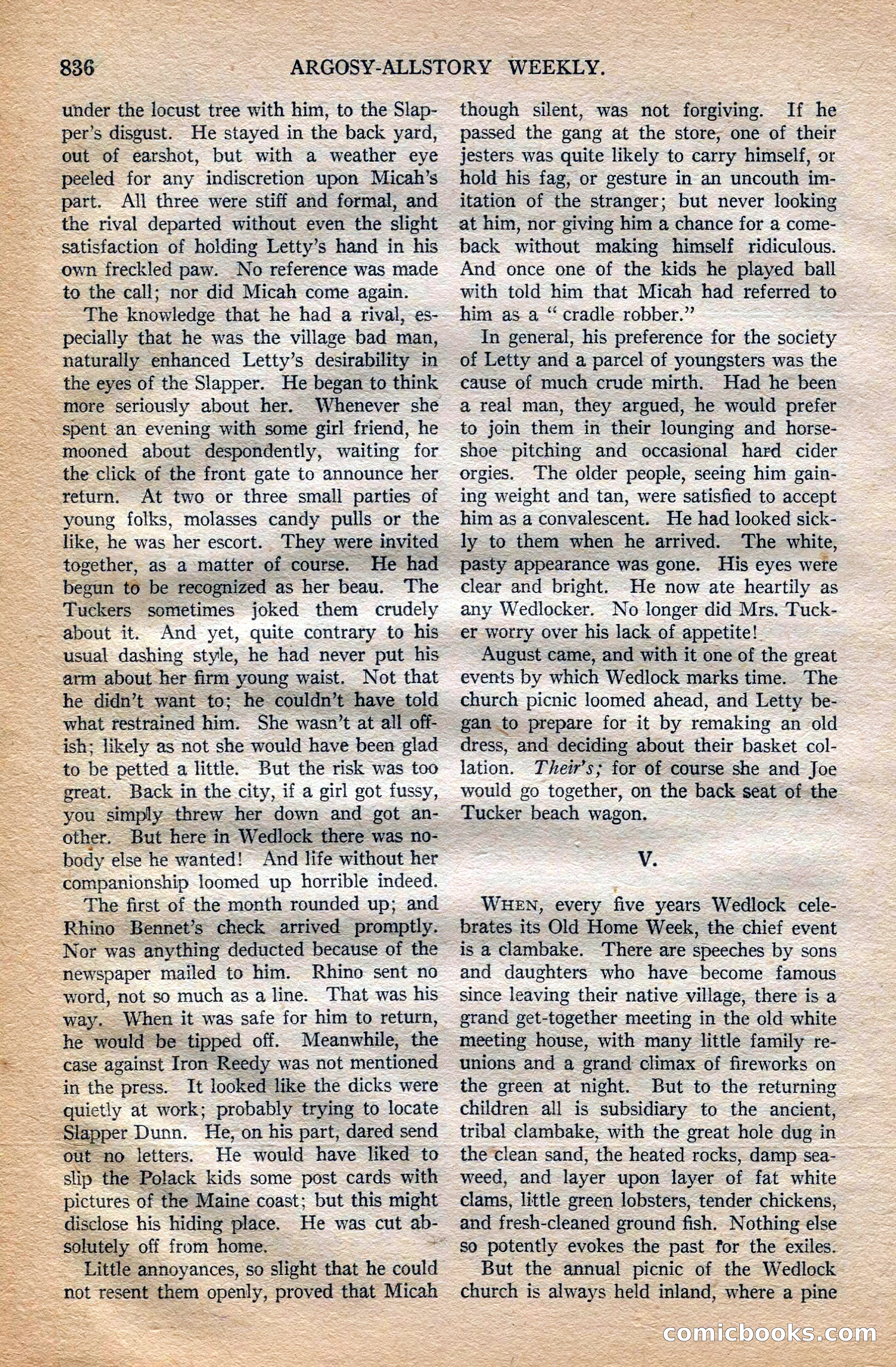 Argosy All-Story Weekly, October 6, 1923 — page 54 of 196