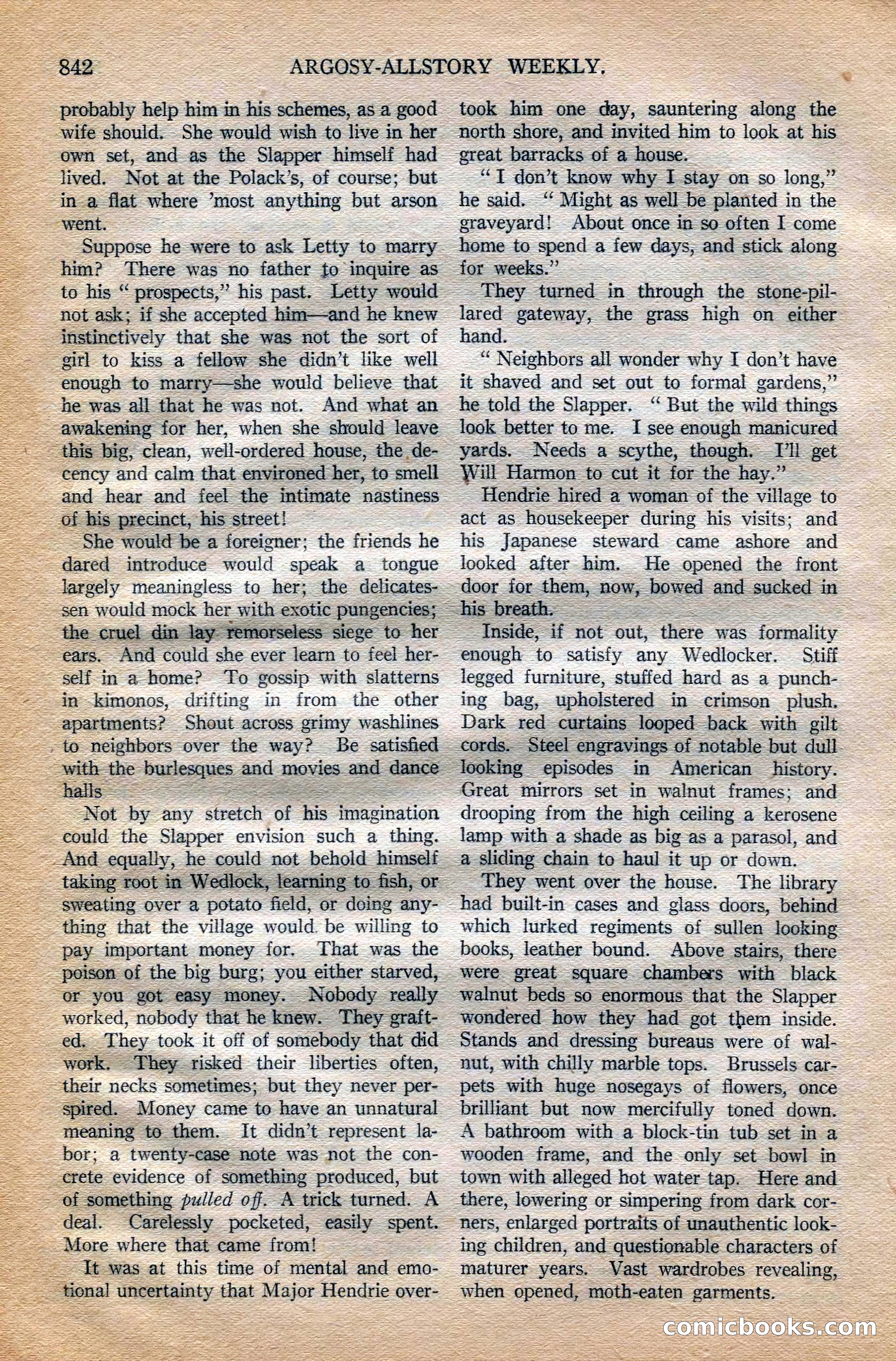 Argosy All-Story Weekly, October 6, 1923 — page 60 of 196