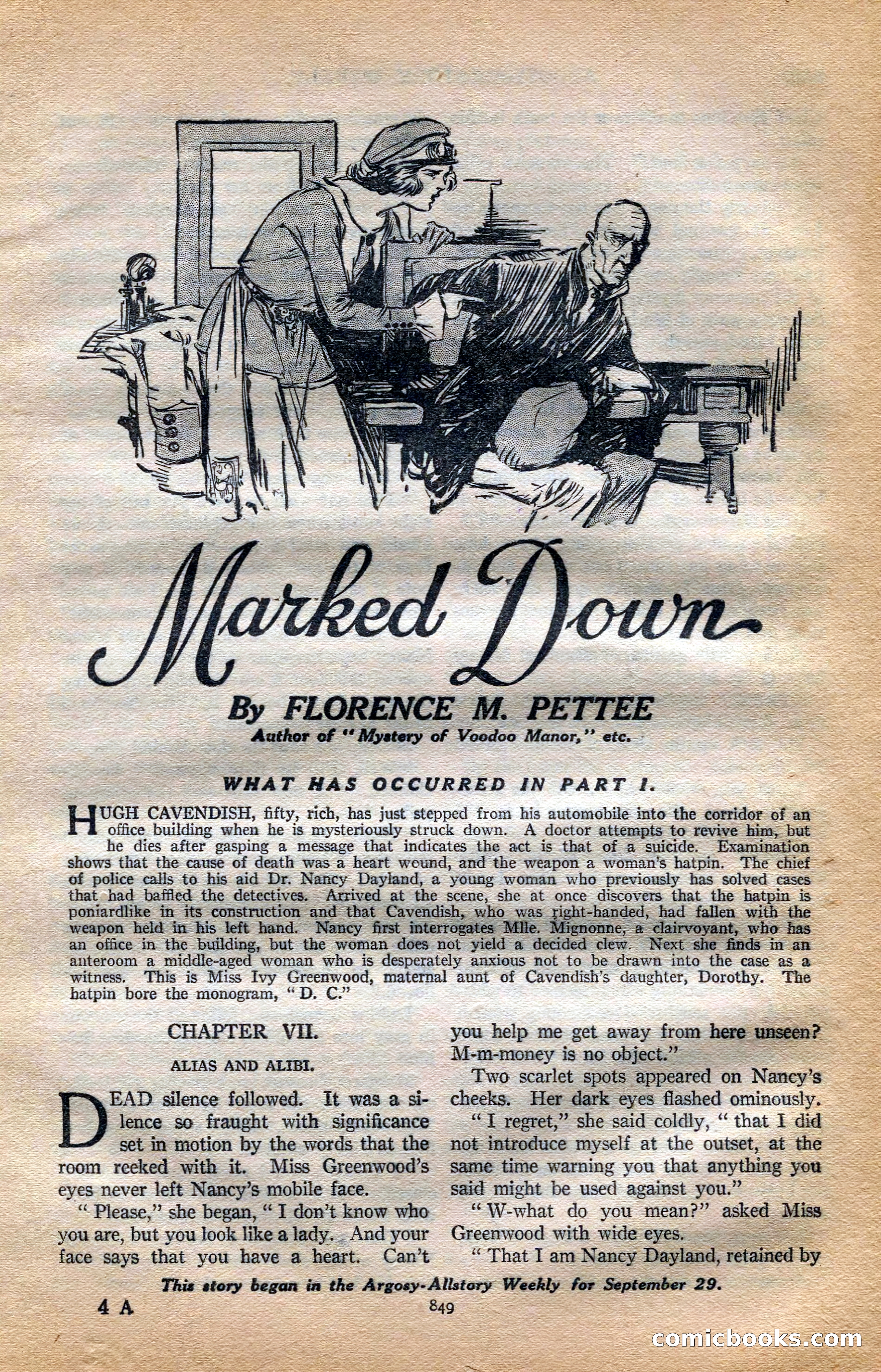 Argosy All-Story Weekly, October 6, 1923 — page 67 of 196