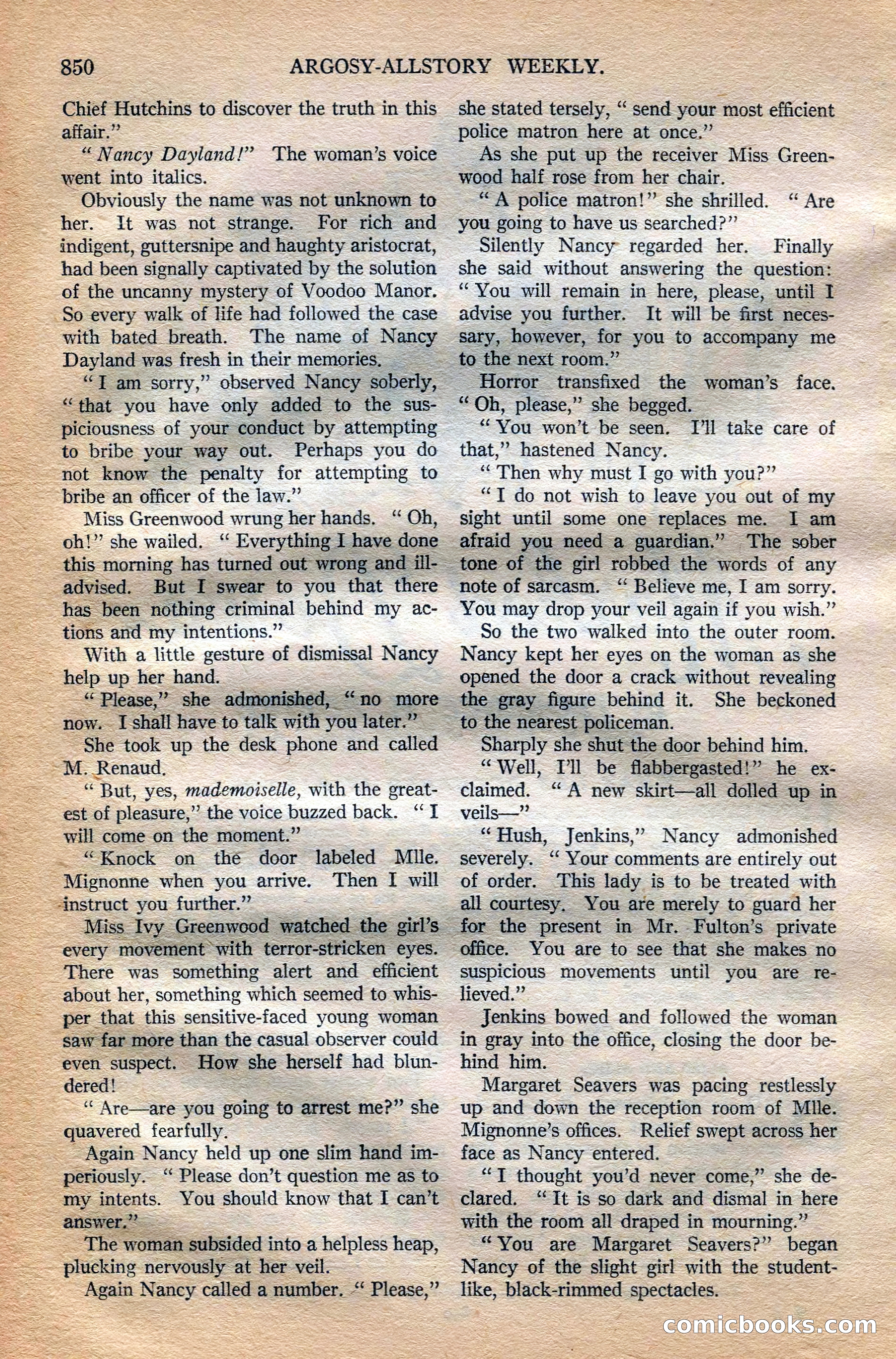 Argosy All-Story Weekly, October 6, 1923 — page 68 of 196