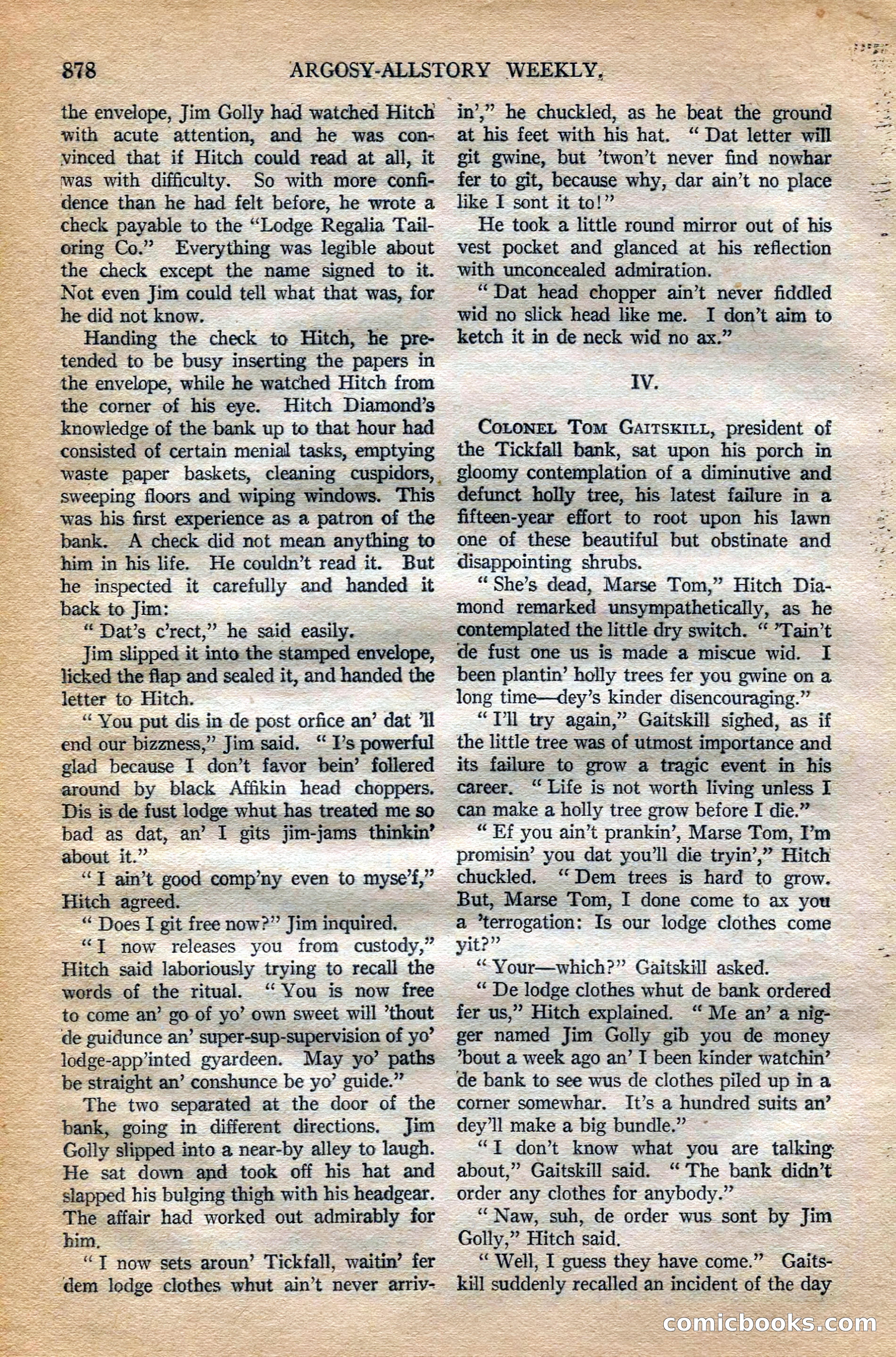Argosy All-Story Weekly, October 6, 1923 — page 96 of 196