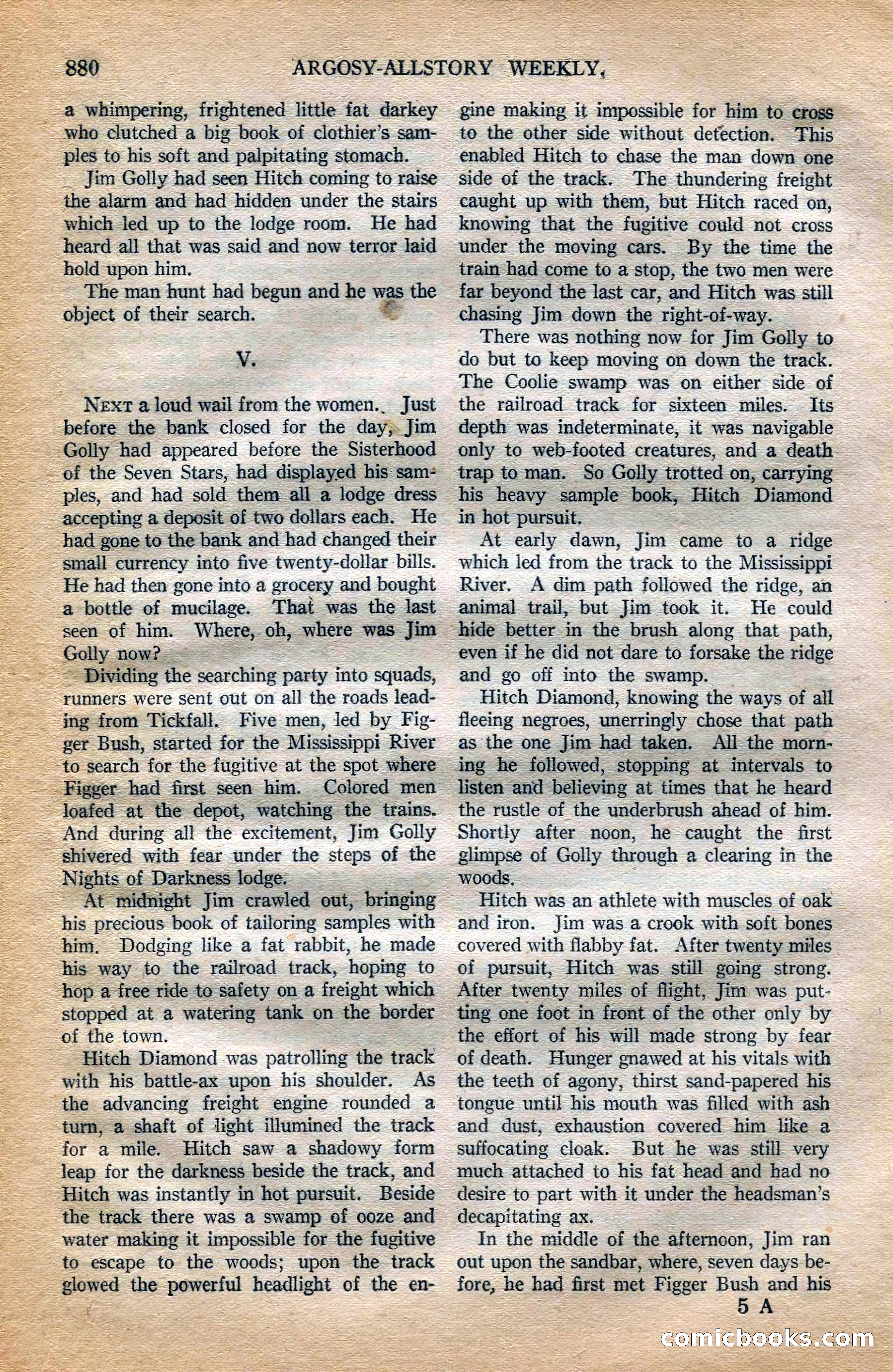 Argosy All-Story Weekly, October 6, 1923 — page 98 of 196