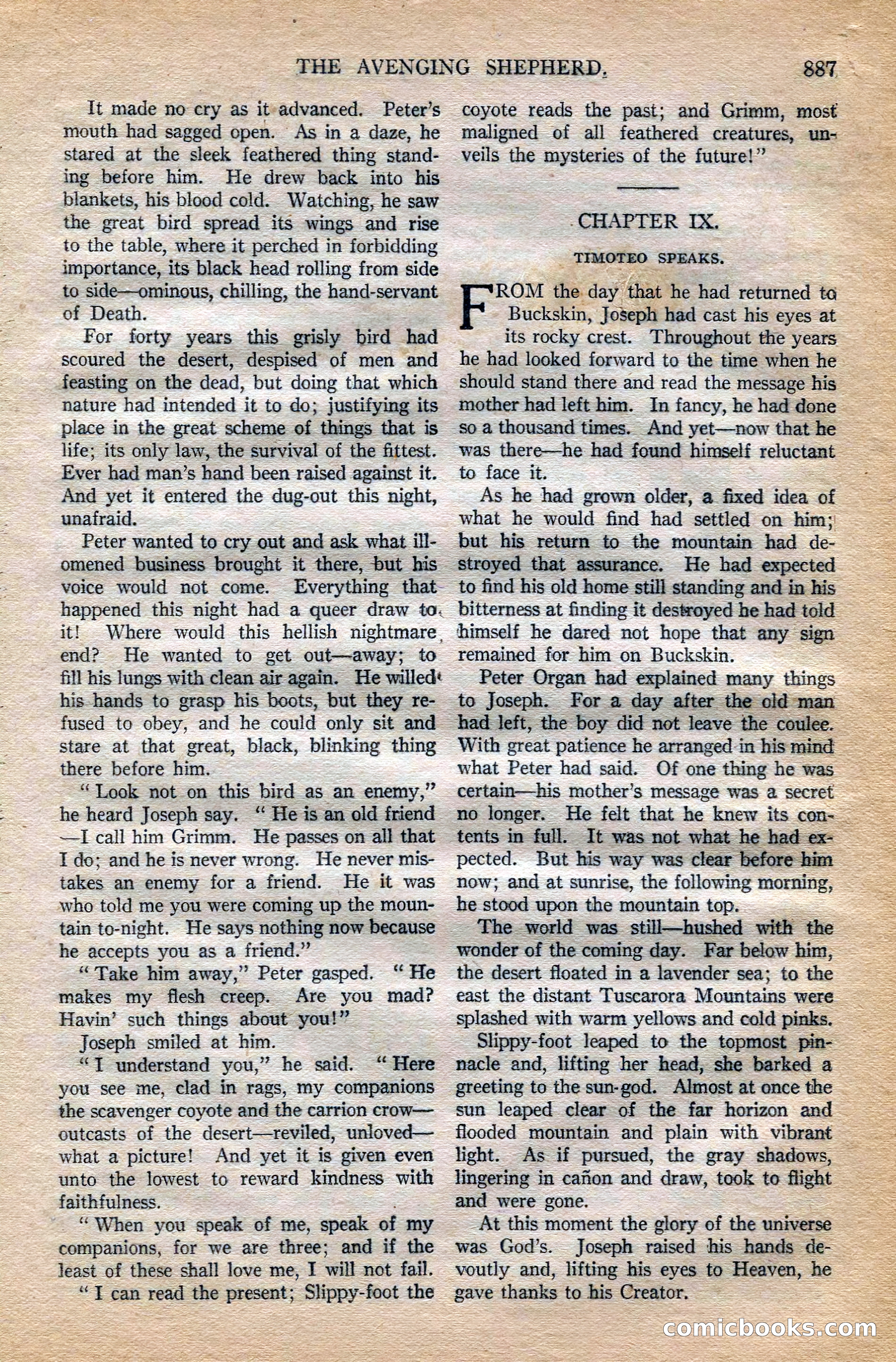 Argosy All-Story Weekly, October 6, 1923 — page 105 of 196
