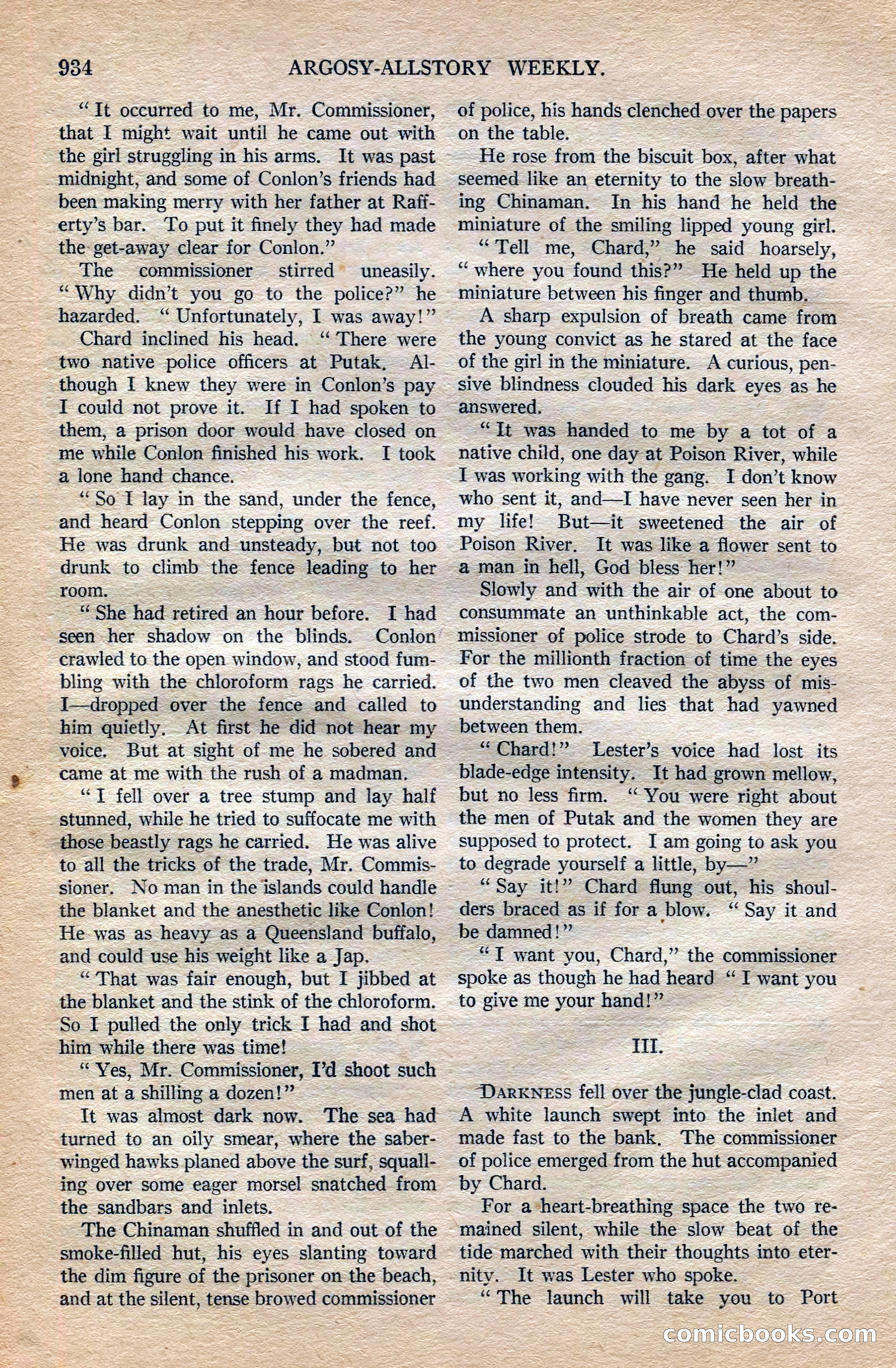 Argosy All-Story Weekly, October 6, 1923 — page 152 of 196