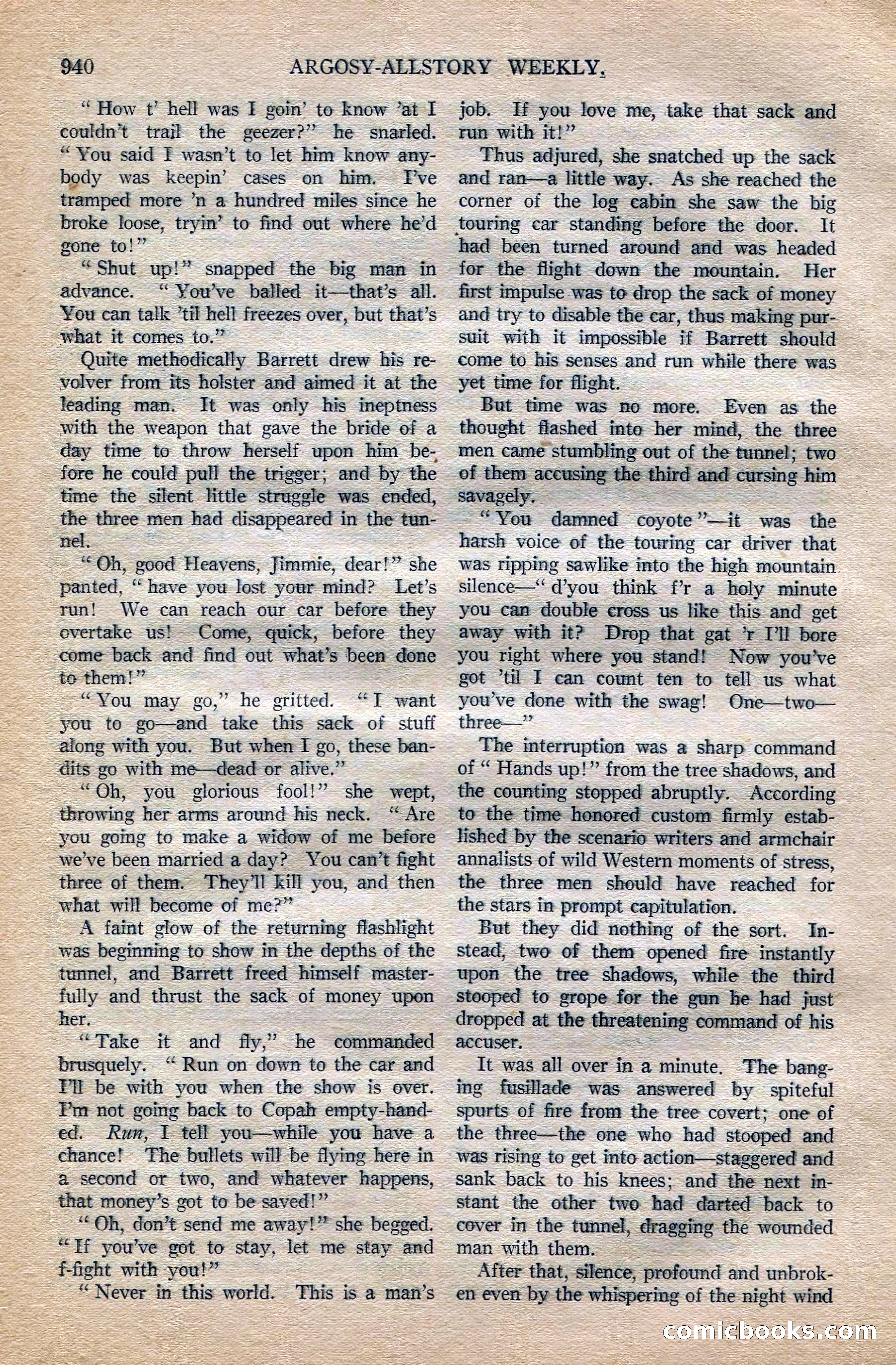 Argosy All-Story Weekly, October 6, 1923 — page 158 of 196