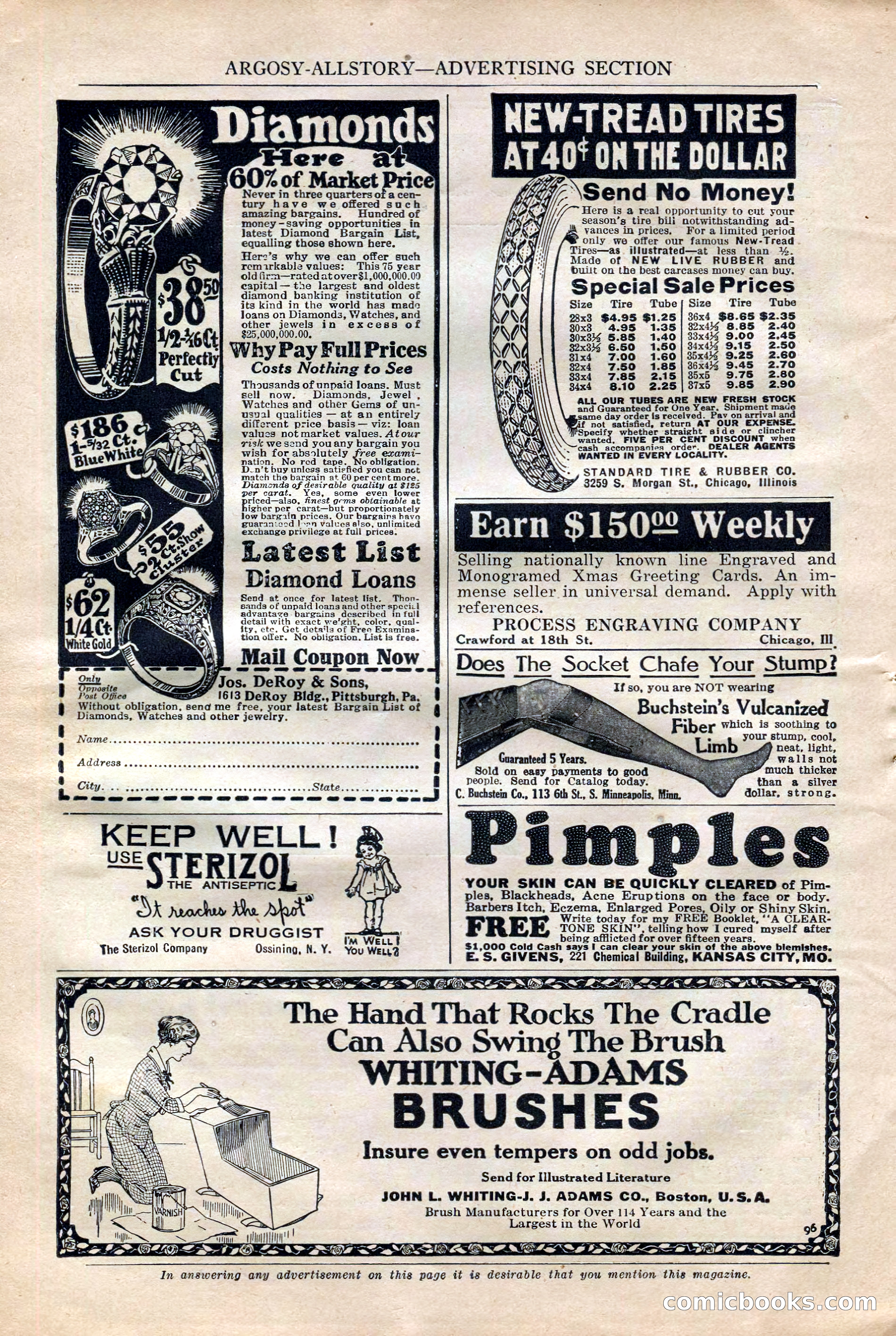 Argosy All-Story Weekly, October 6, 1923 — page 182 of 196