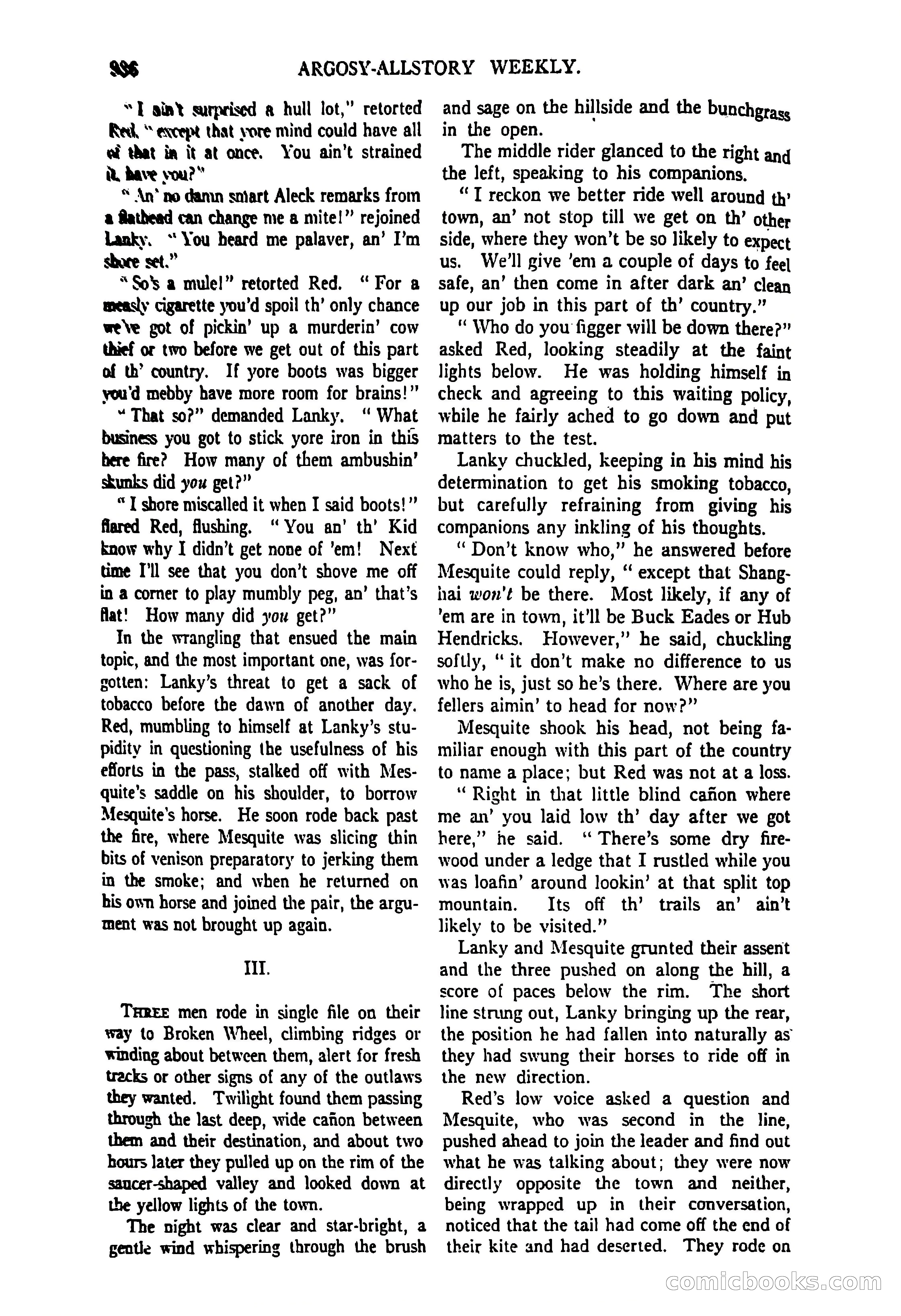 Argosy All-Story Weekly, June 27, 1925 — page 140 of 168