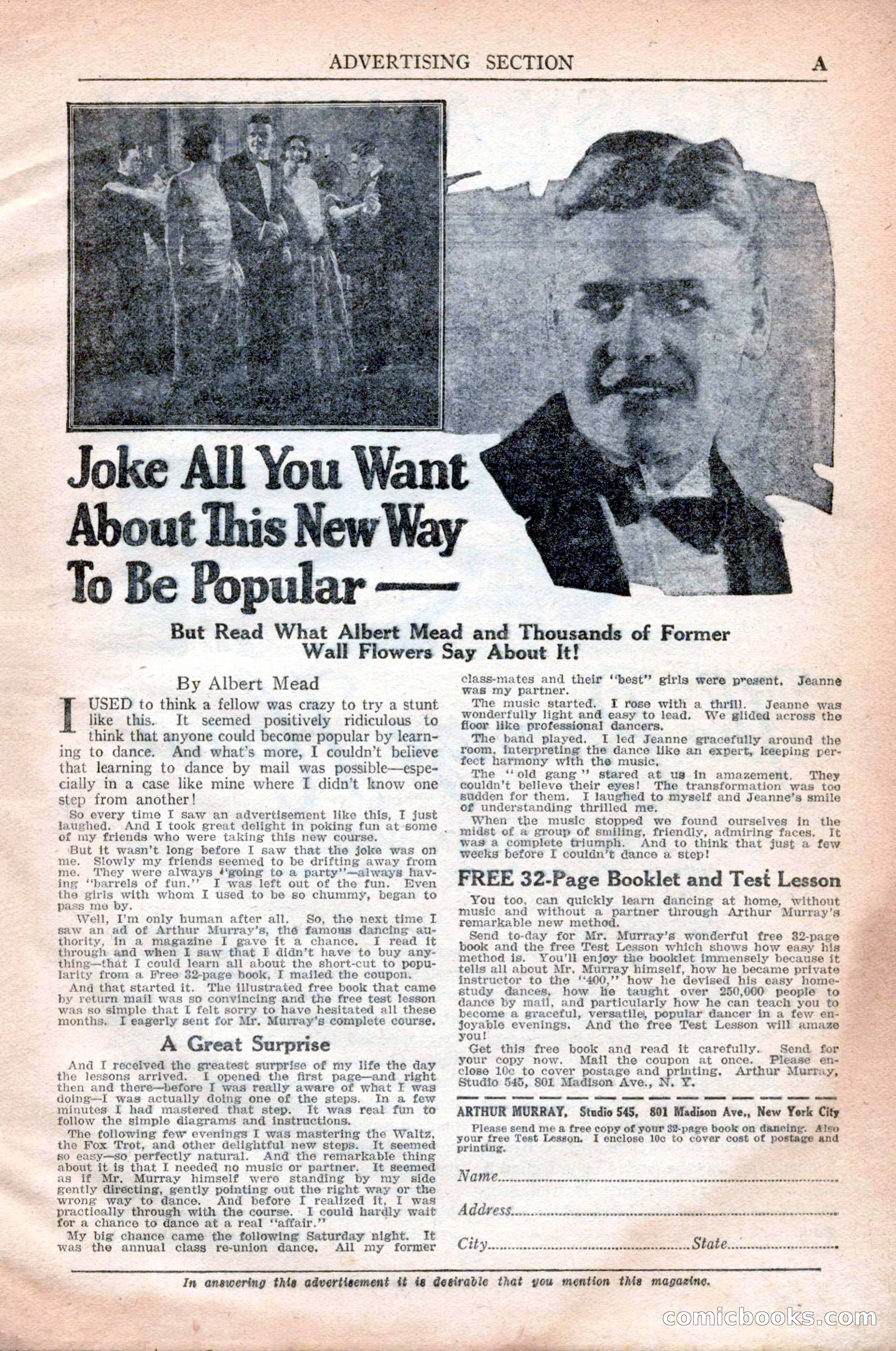 Argosy All-Story Weekly, October 31, 1925 — page 5 of 166
