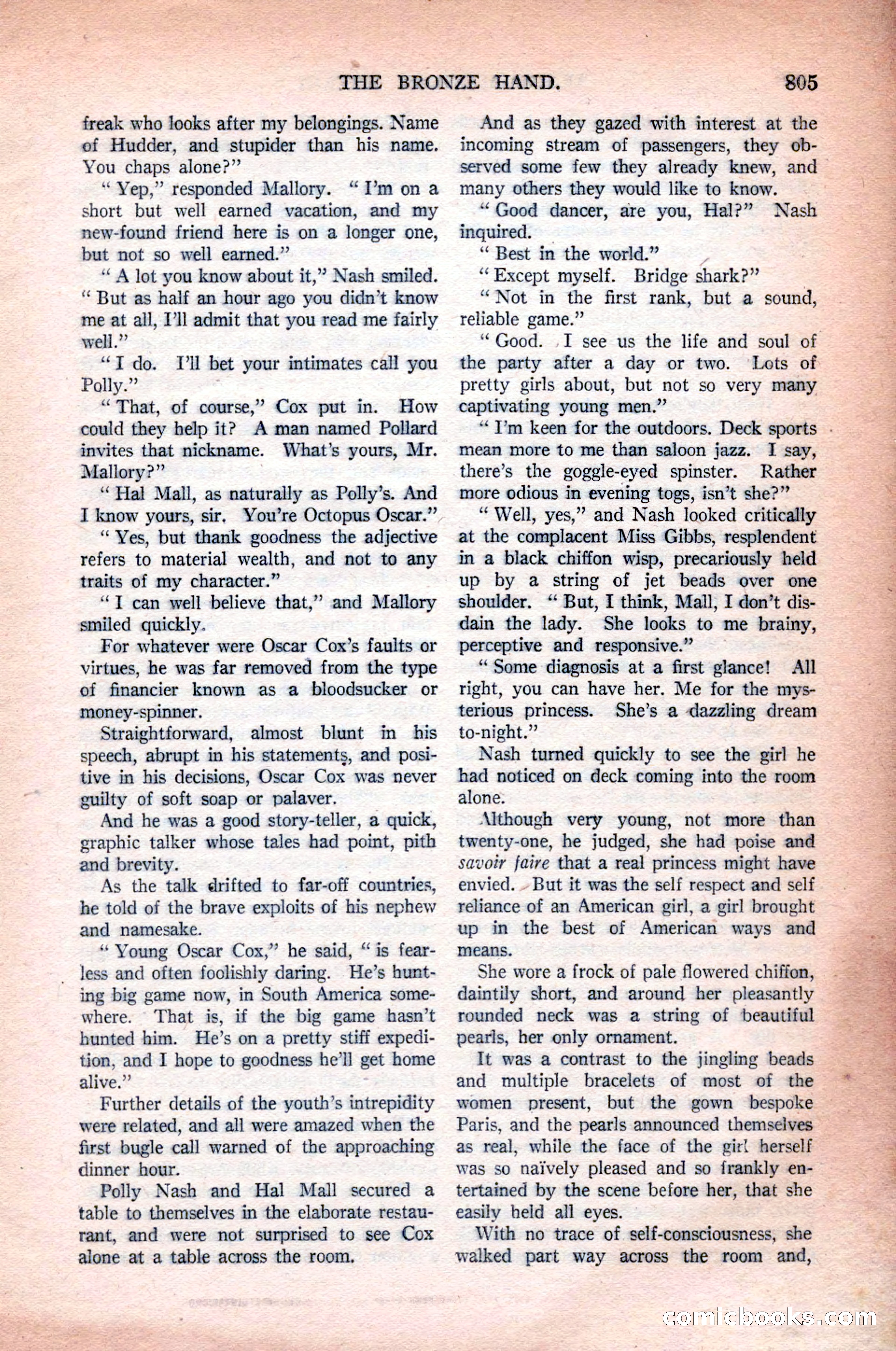 Argosy All-Story Weekly, October 31, 1925 — page 9 of 166