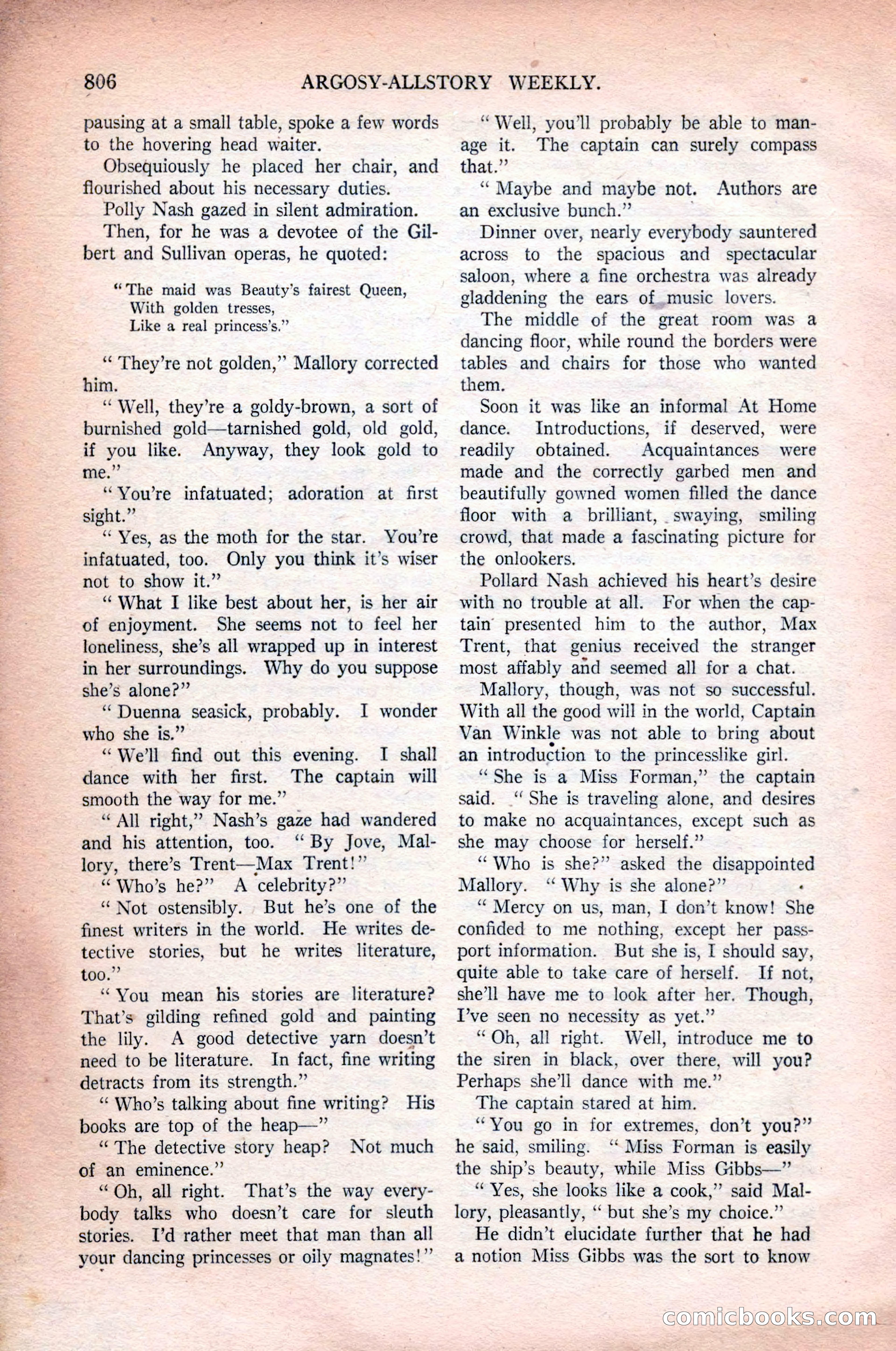 Argosy All-Story Weekly, October 31, 1925 — page 10 of 166