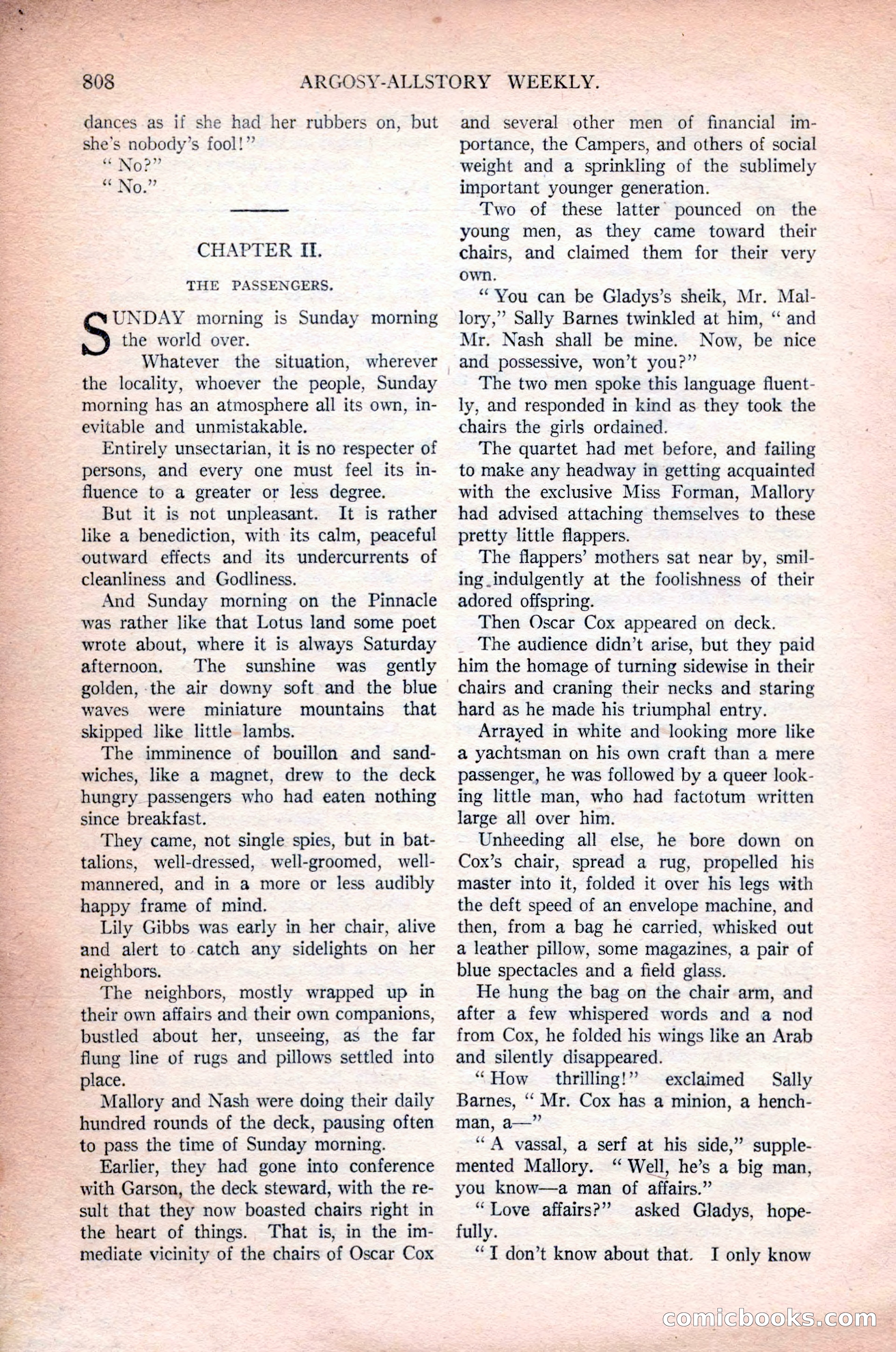 Argosy All-Story Weekly, October 31, 1925 — page 12 of 166