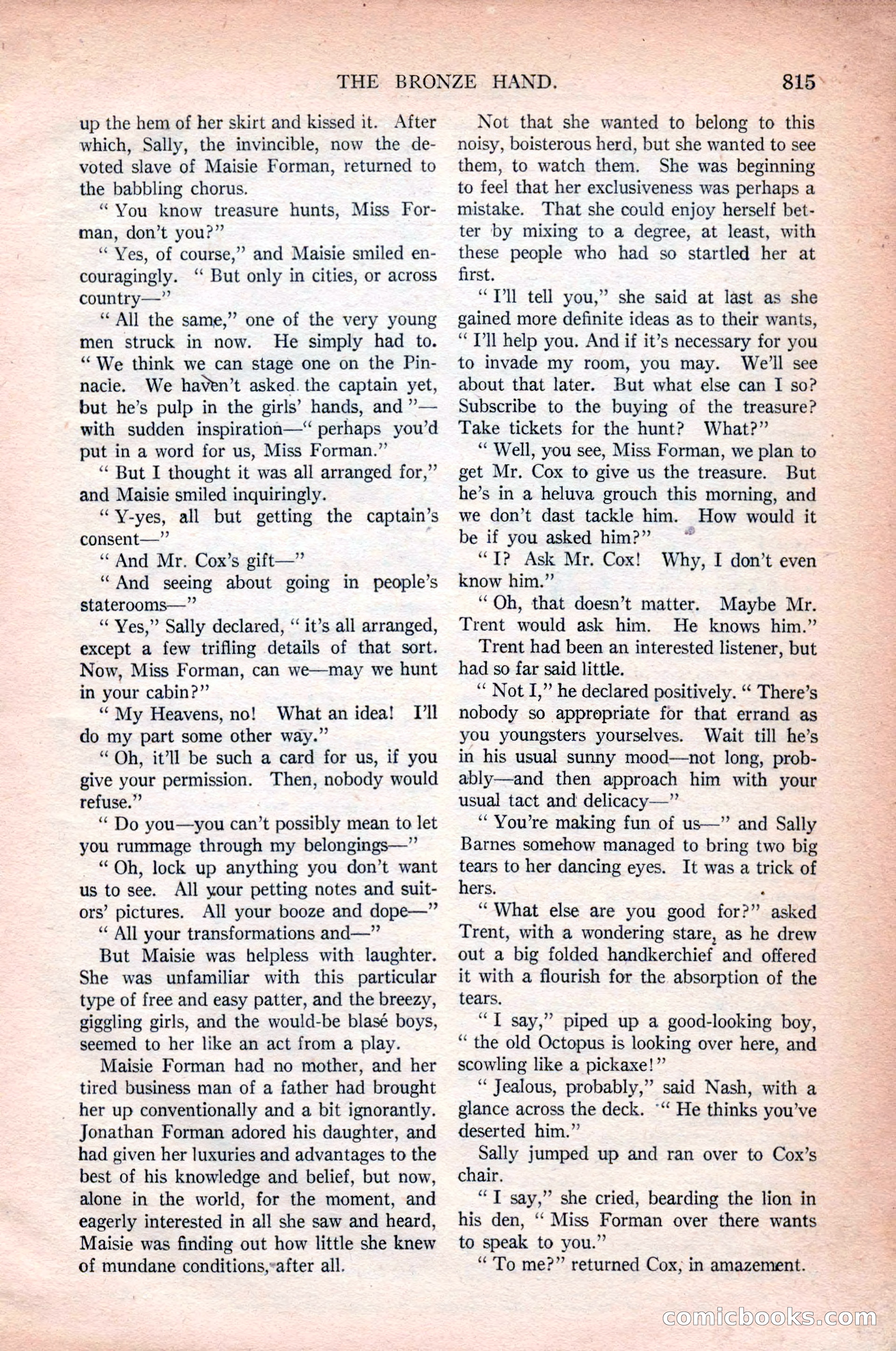 Argosy All-Story Weekly, October 31, 1925 — page 19 of 166