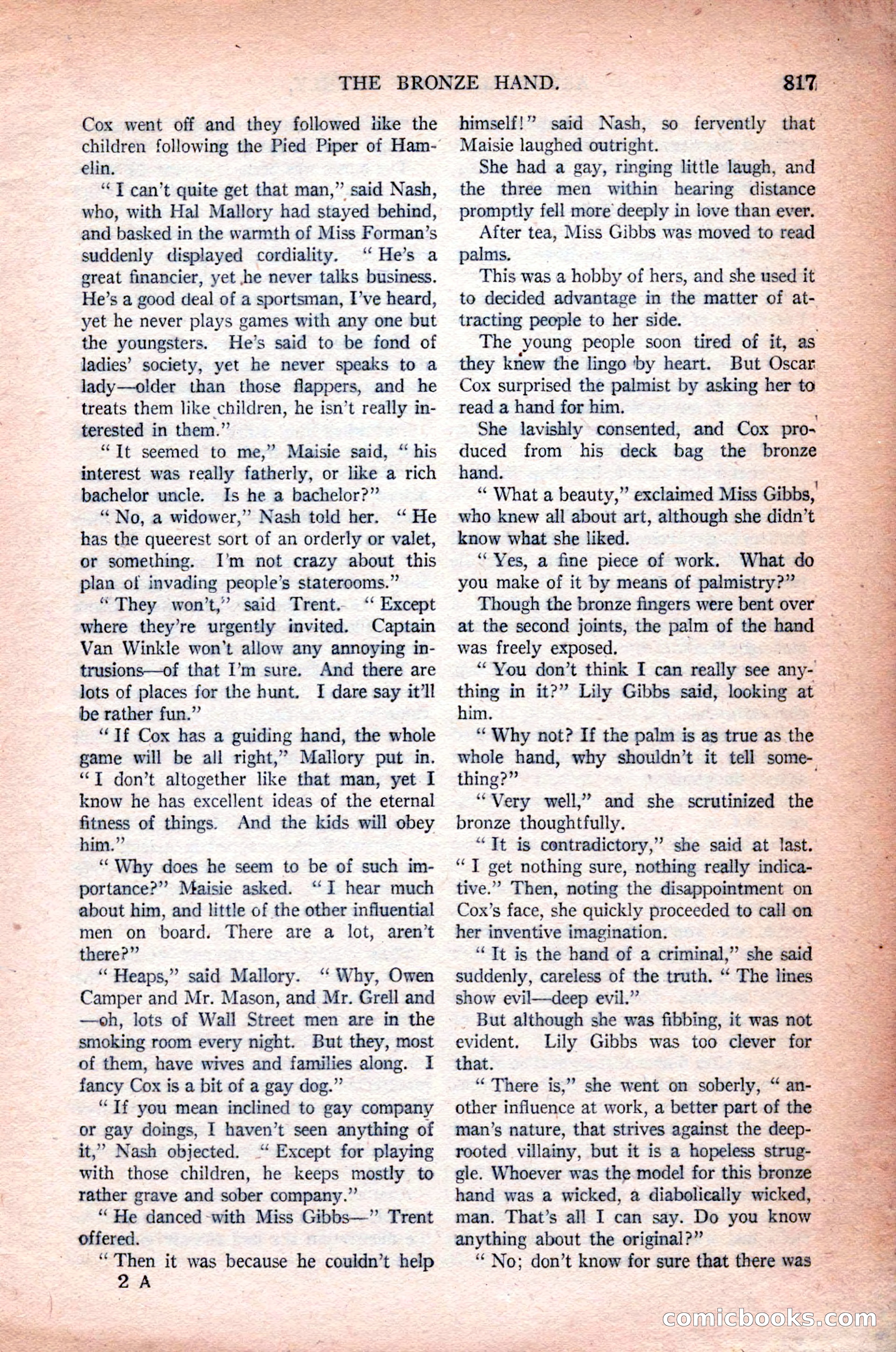 Argosy All-Story Weekly, October 31, 1925 — page 21 of 166