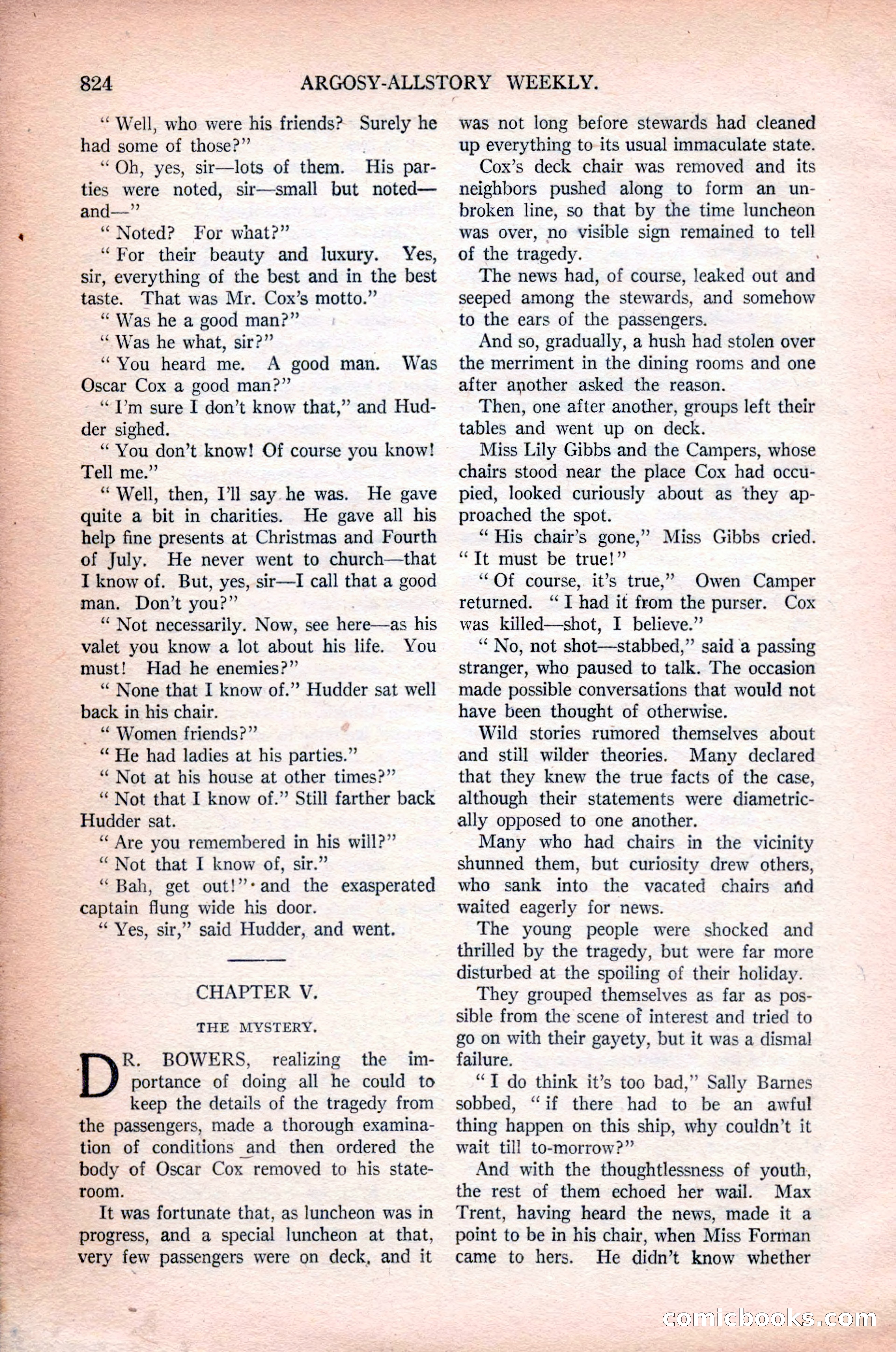 Argosy All-Story Weekly, October 31, 1925 — page 28 of 166