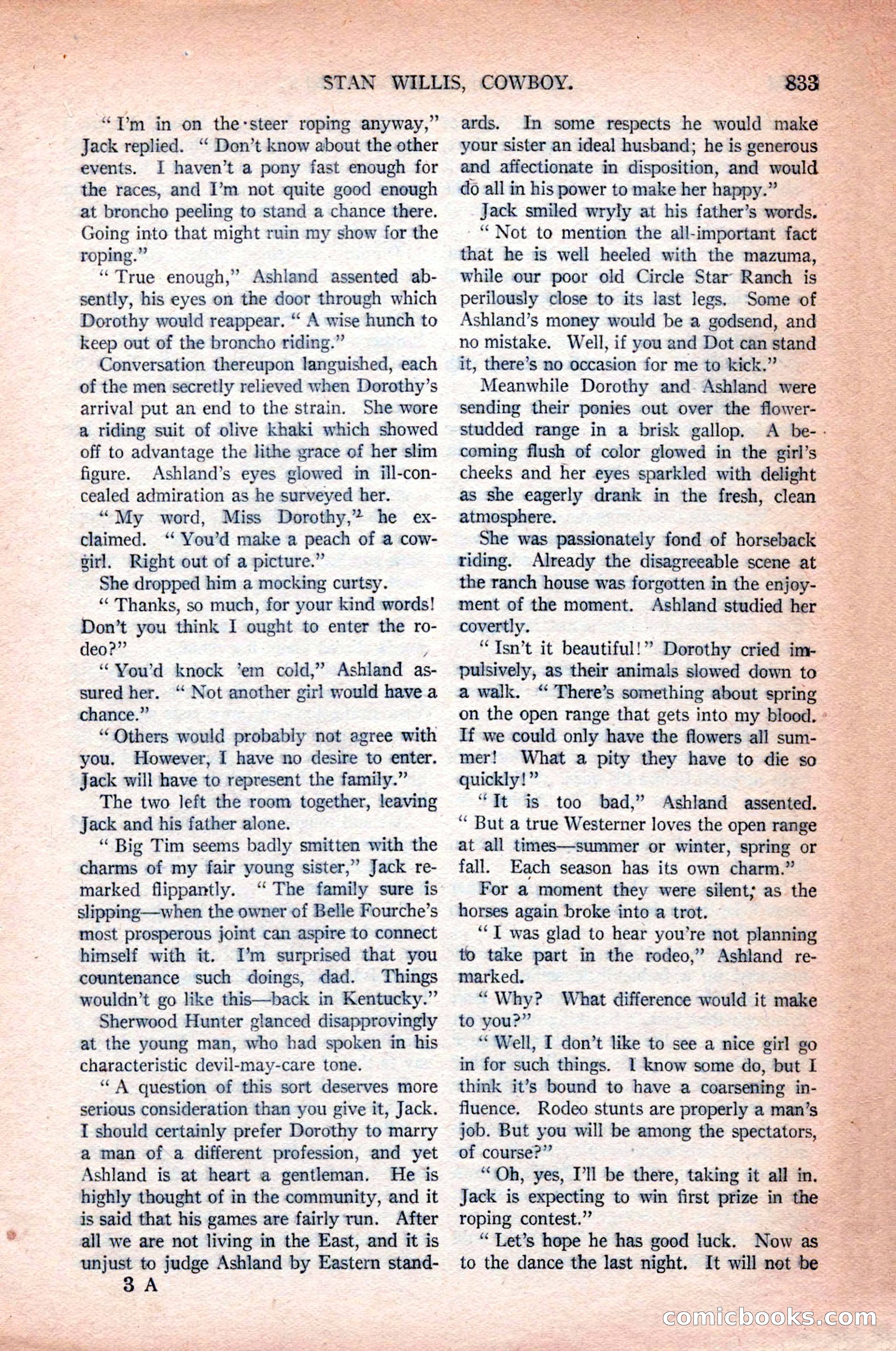 Argosy All-Story Weekly, October 31, 1925 — page 37 of 166