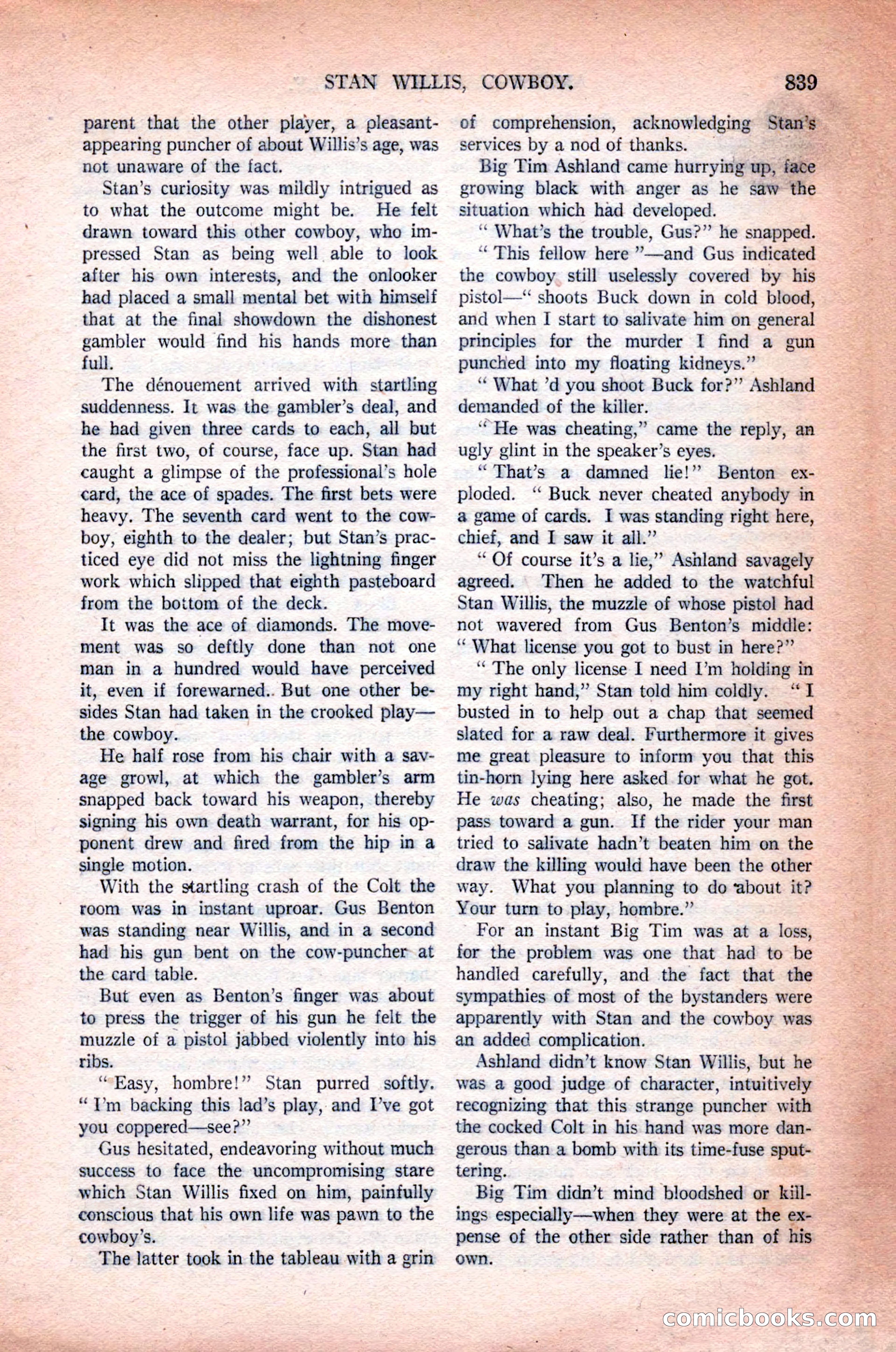 Argosy All-Story Weekly, October 31, 1925 — page 43 of 166