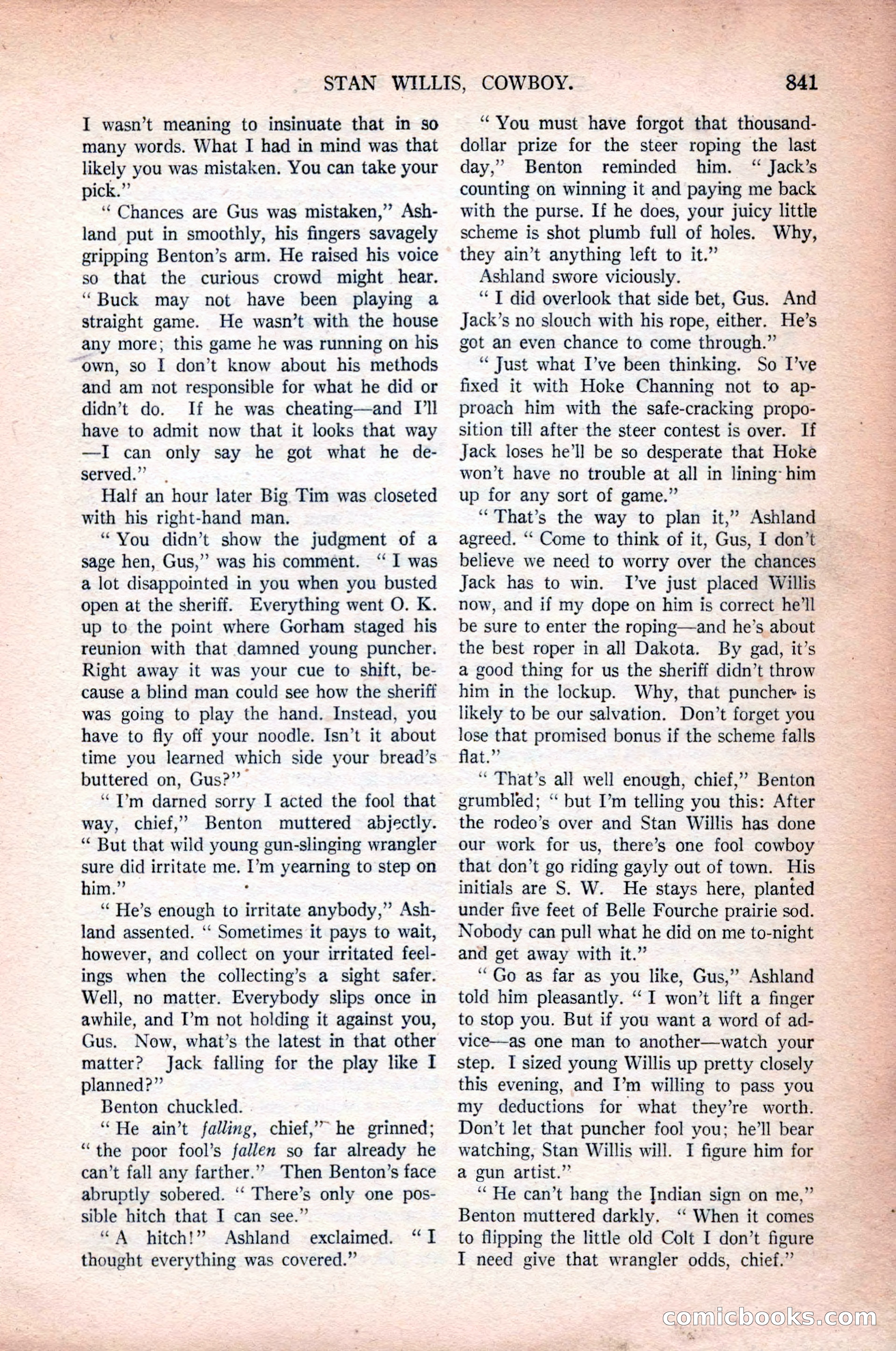 Argosy All-Story Weekly, October 31, 1925 — page 45 of 166