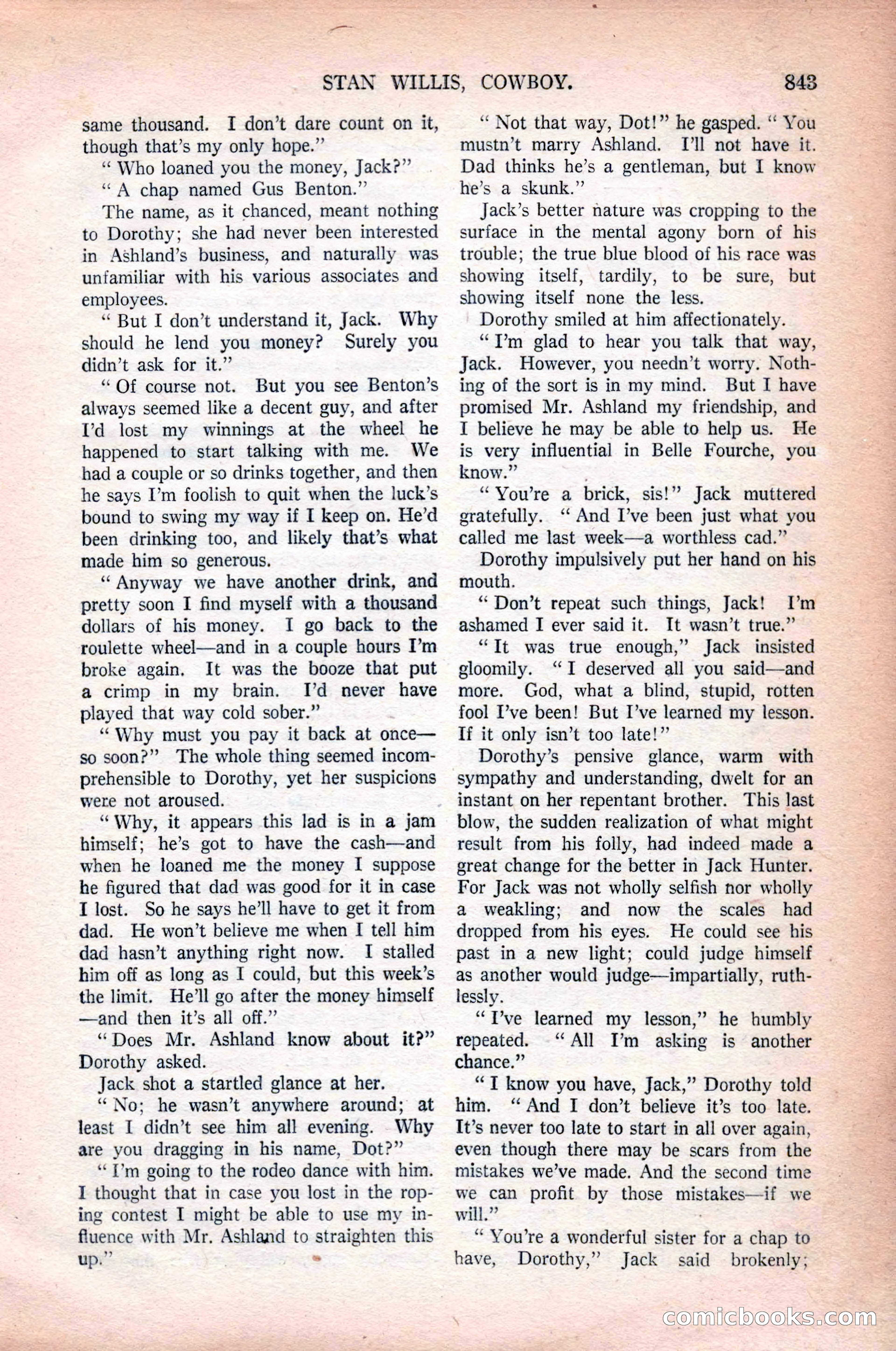 Argosy All-Story Weekly, October 31, 1925 — page 47 of 166