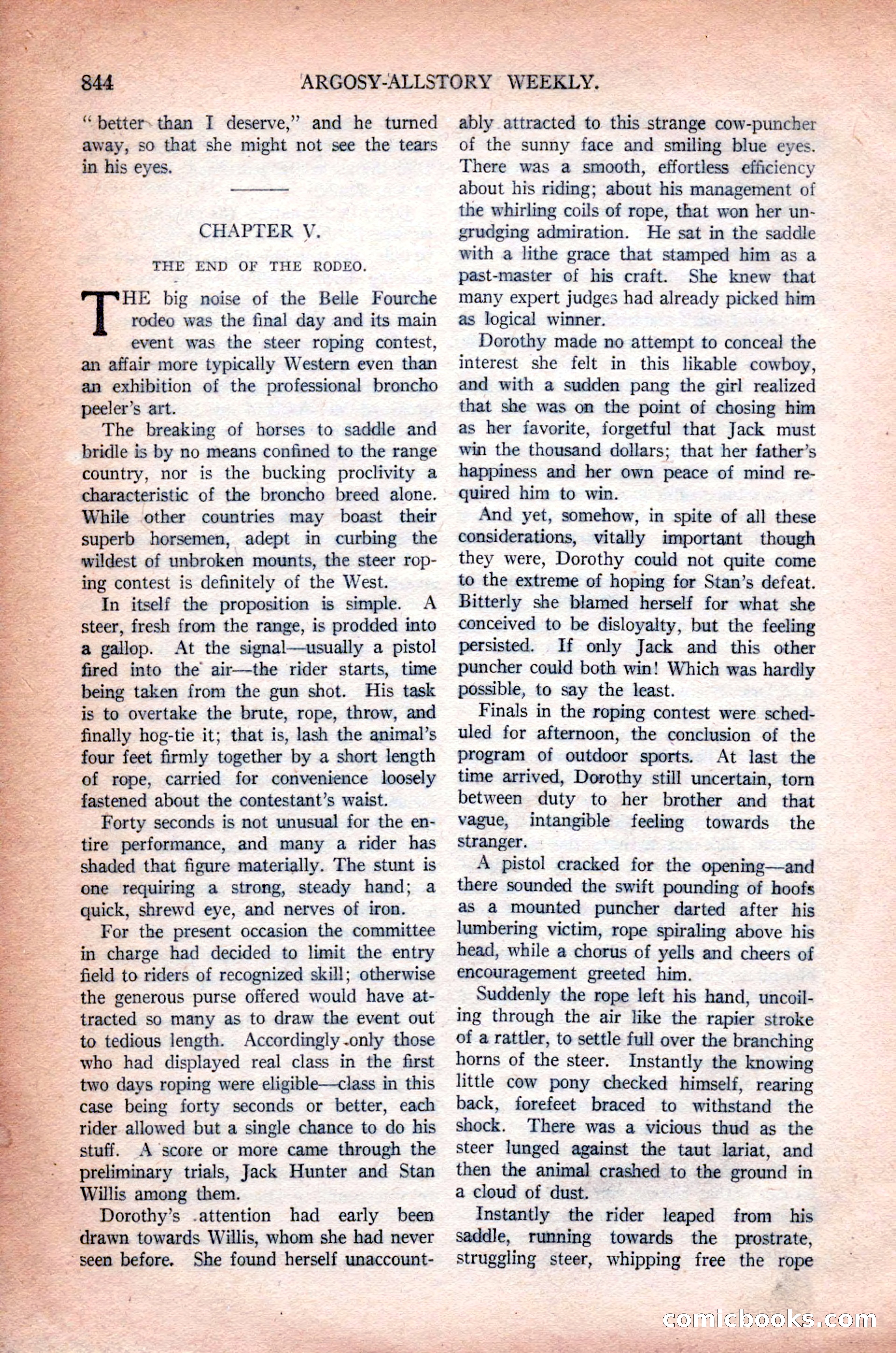 Argosy All-Story Weekly, October 31, 1925 — page 48 of 166