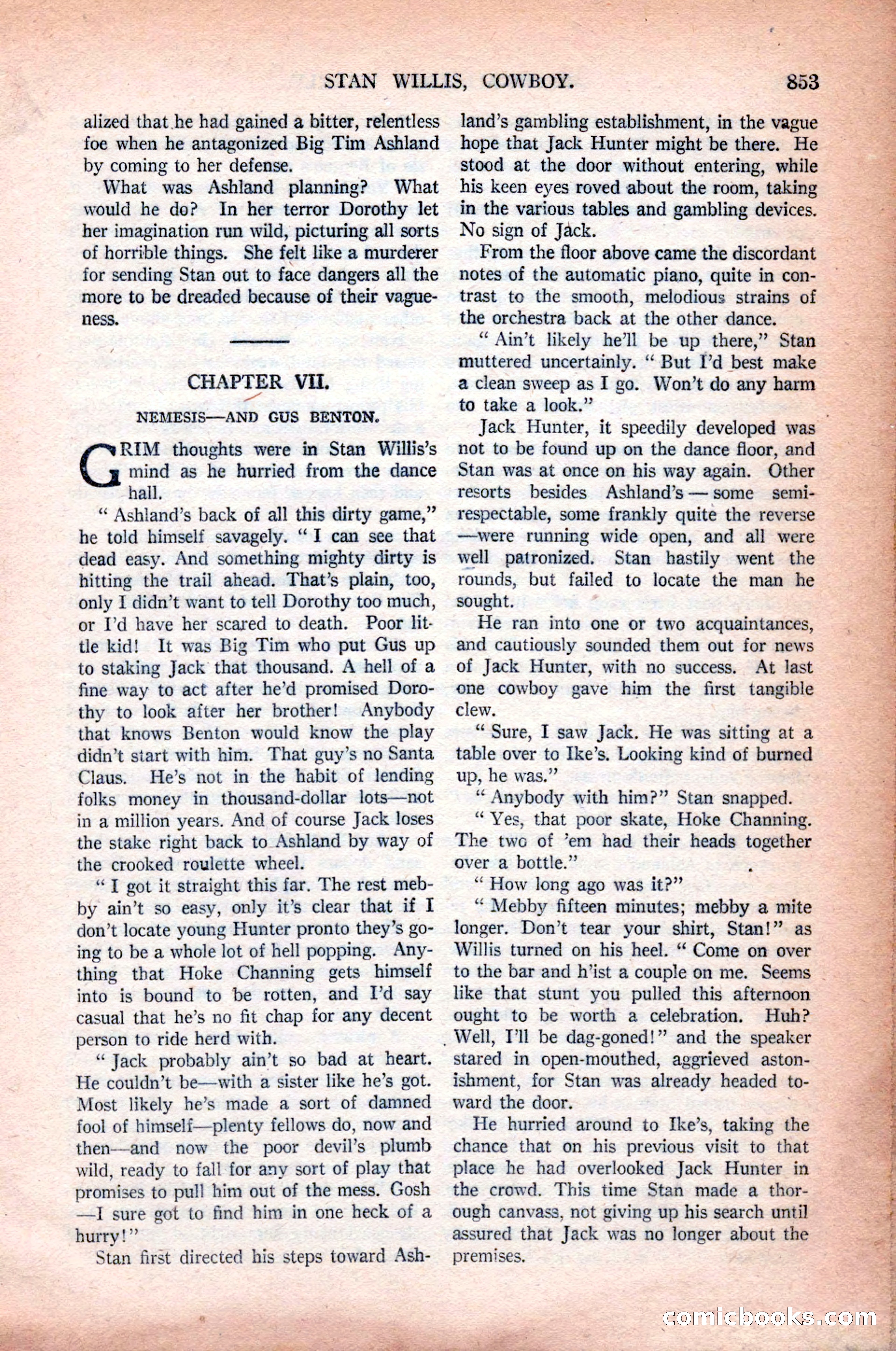 Argosy All-Story Weekly, October 31, 1925 — page 57 of 166