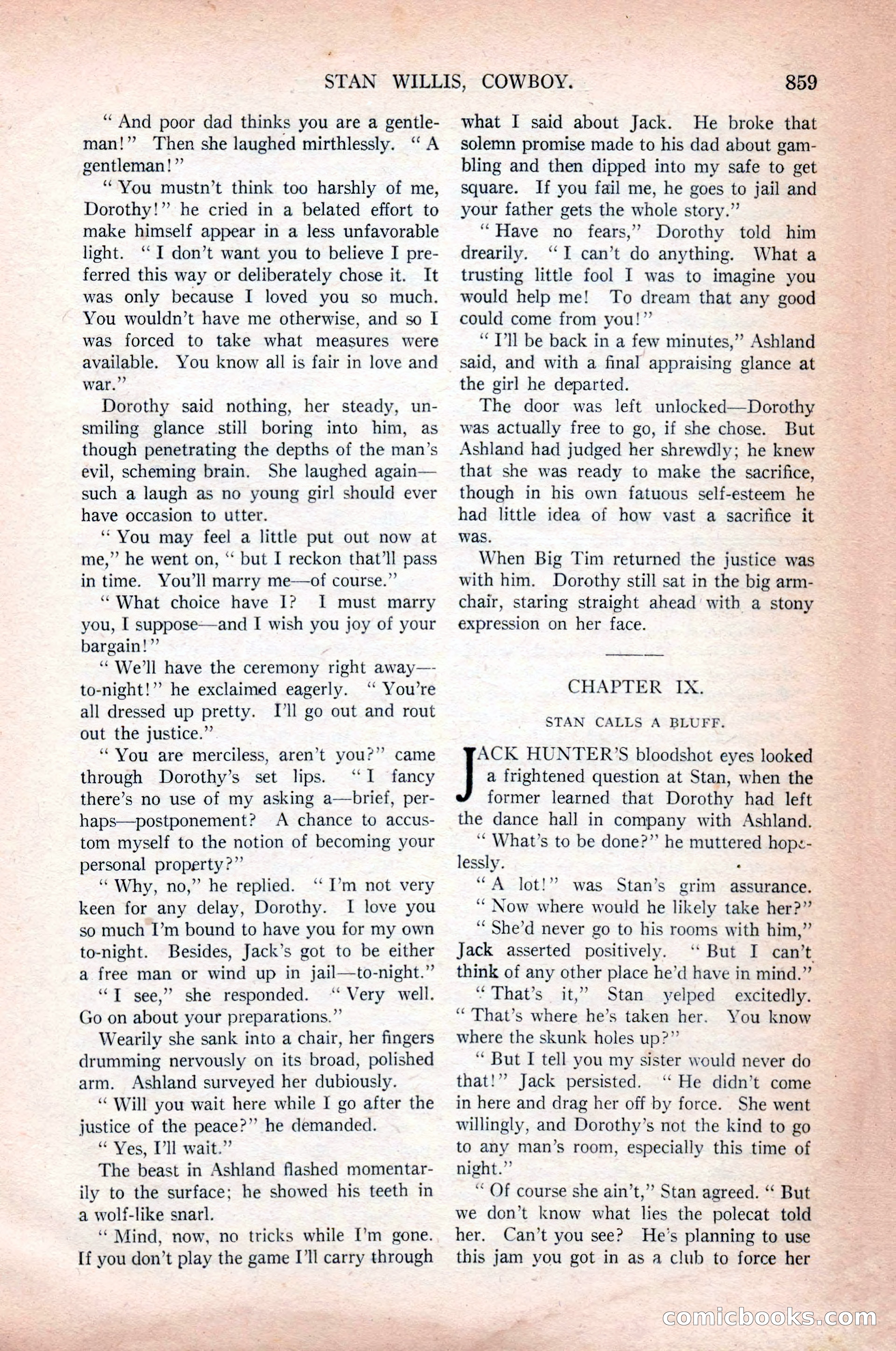 Argosy All-Story Weekly, October 31, 1925 — page 63 of 166