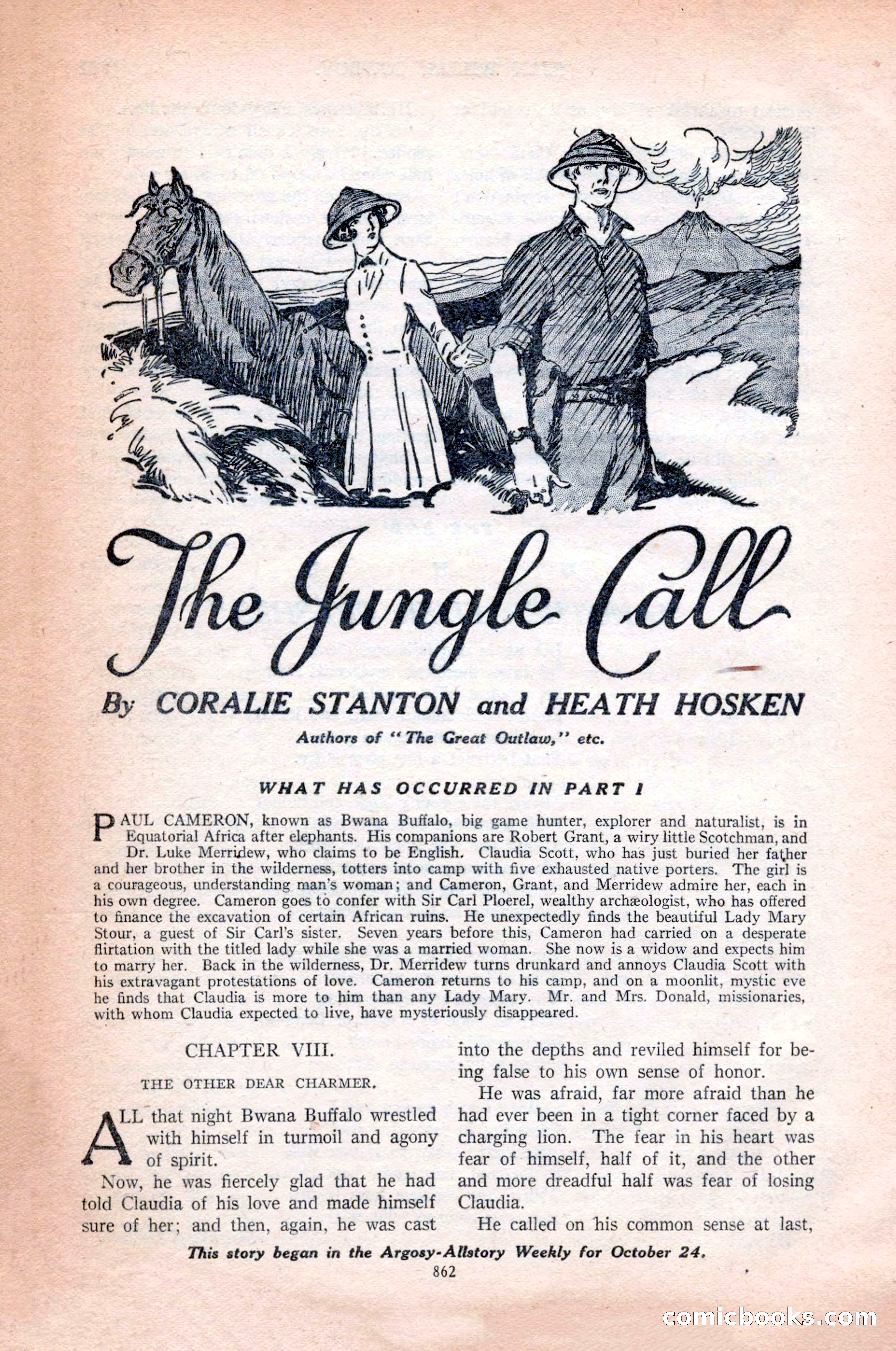 Argosy All-Story Weekly, October 31, 1925 — page 66 of 166