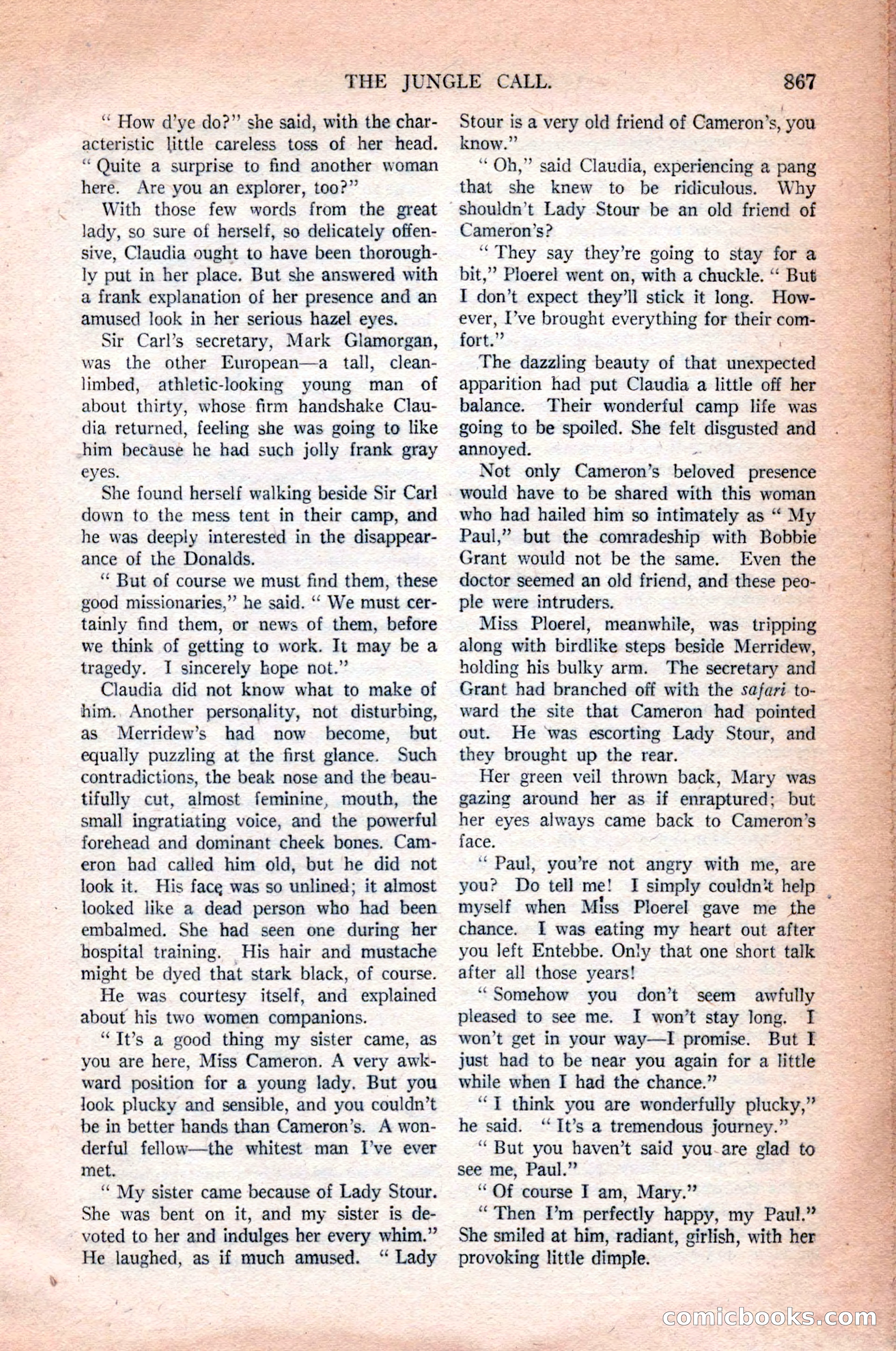 Argosy All-Story Weekly, October 31, 1925 — page 71 of 166