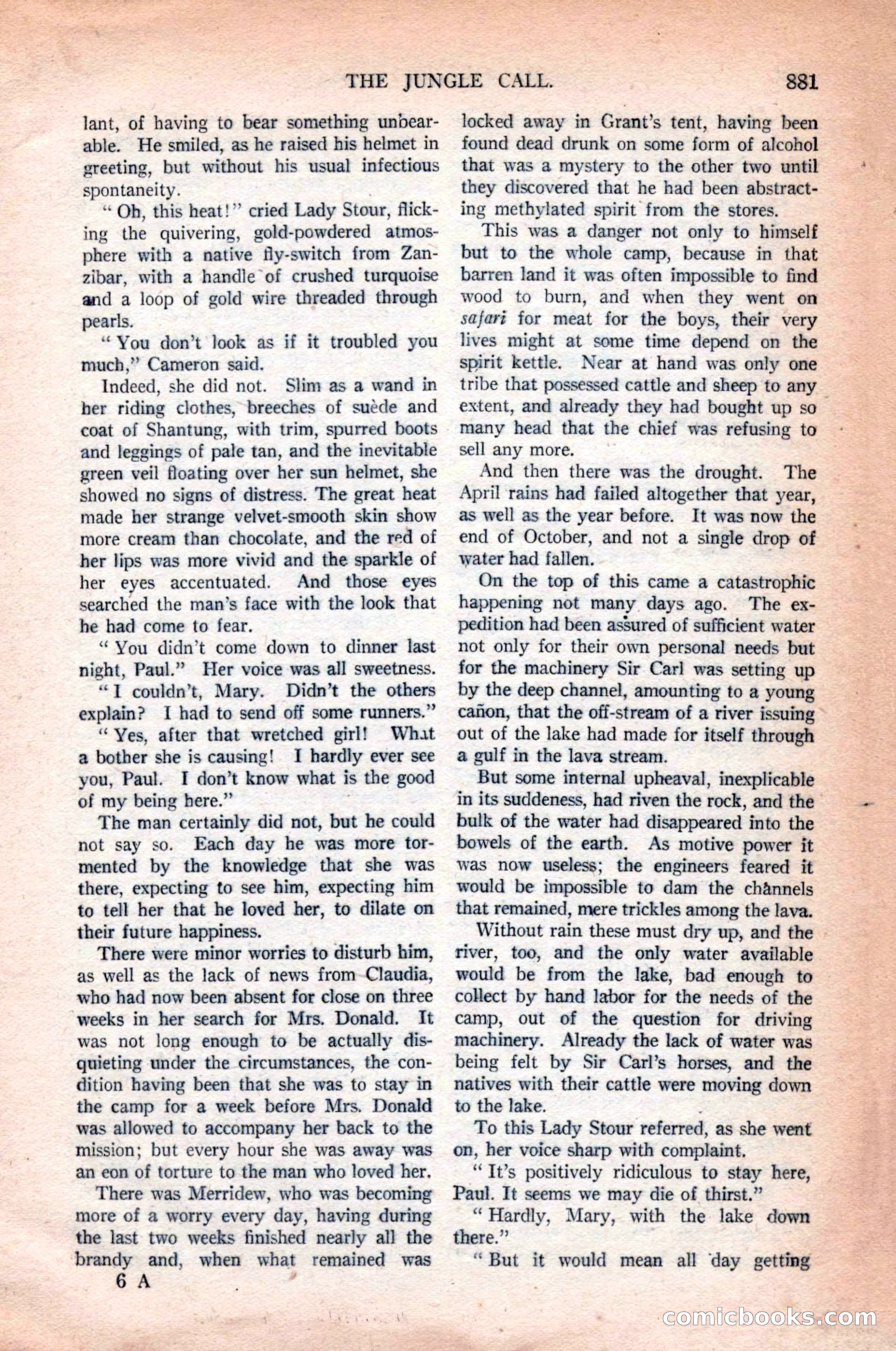 Argosy All-Story Weekly, October 31, 1925 — page 85 of 166