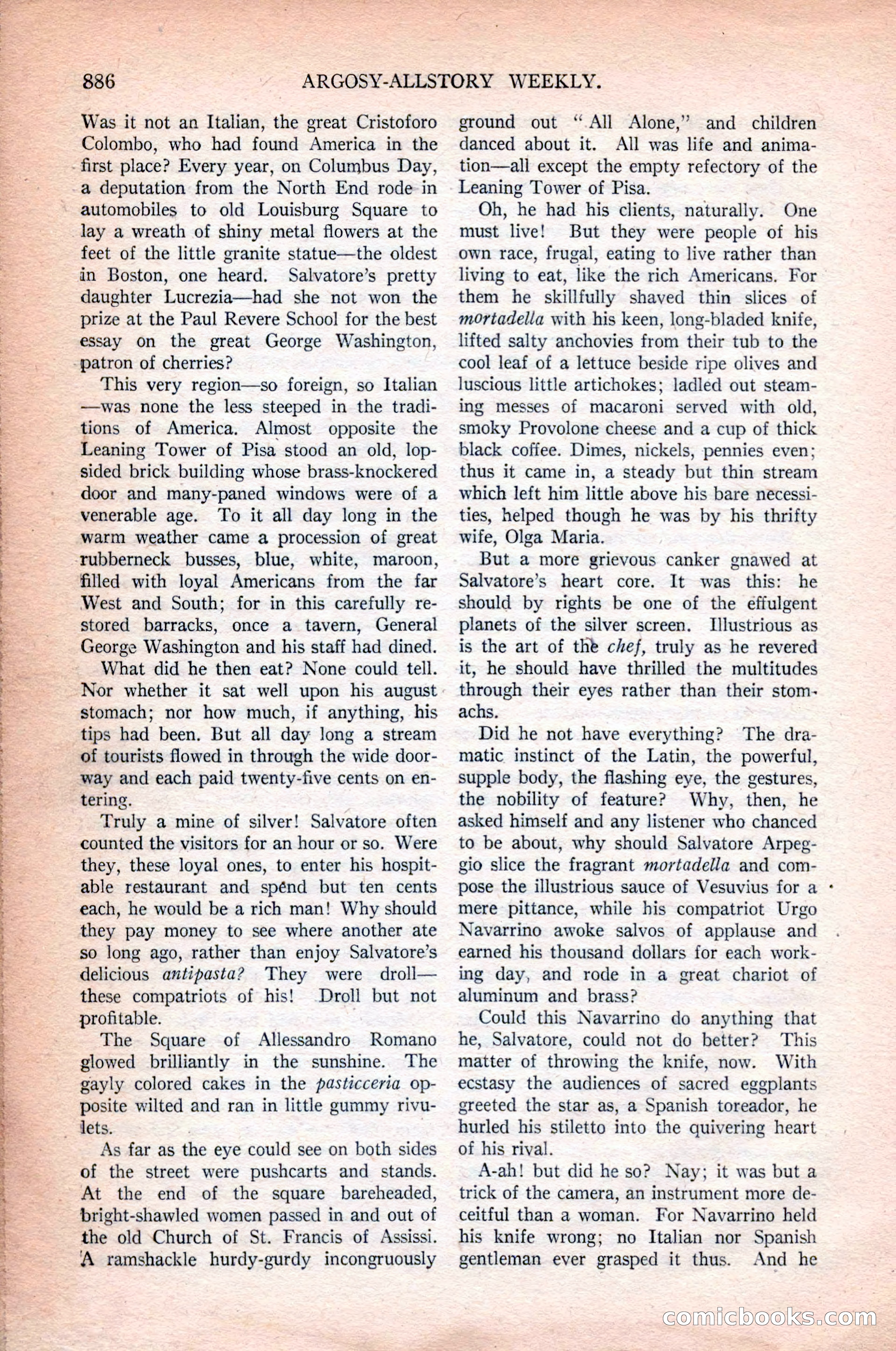 Argosy All-Story Weekly, October 31, 1925 — page 90 of 166