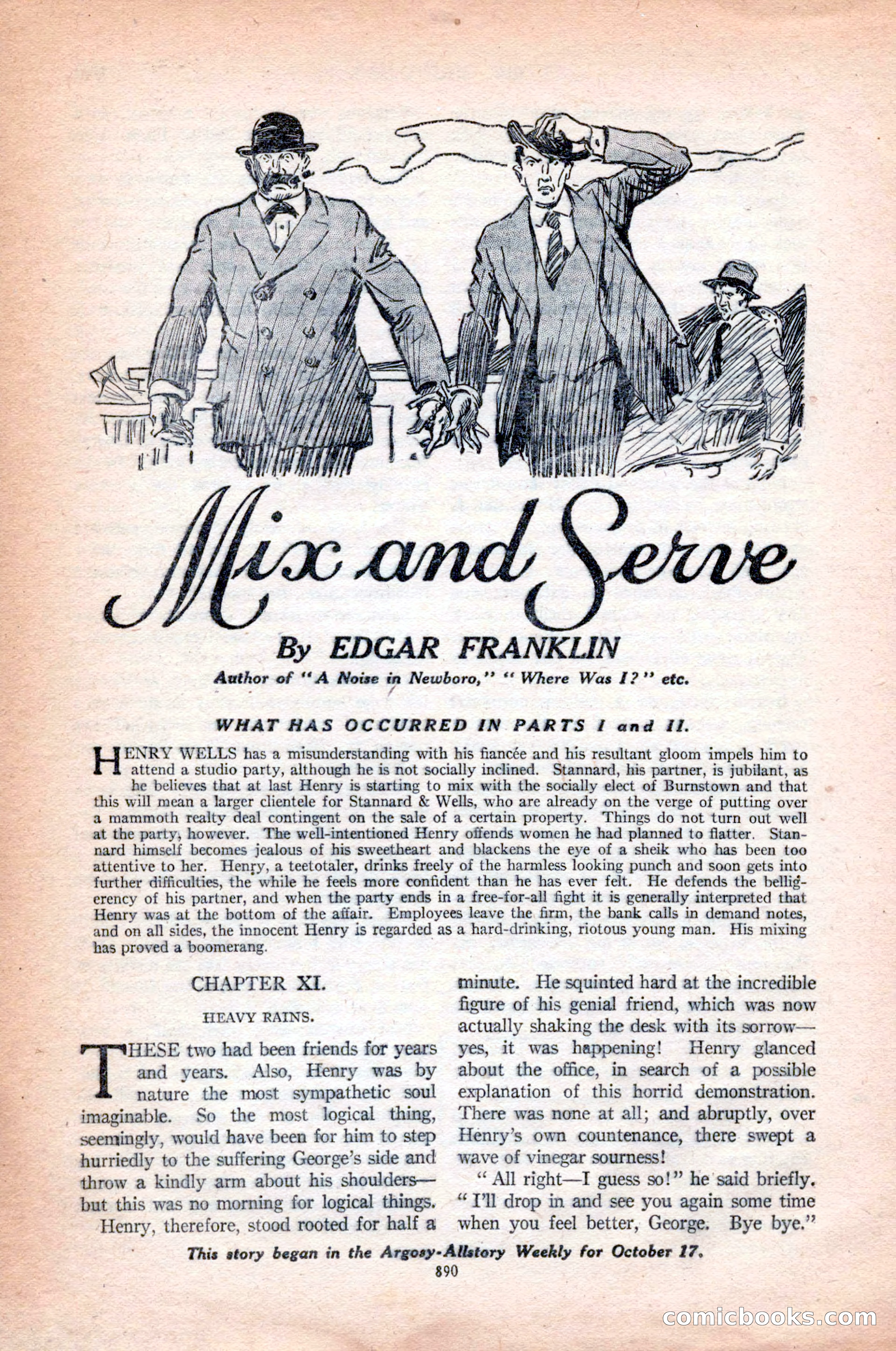 Argosy All-Story Weekly, October 31, 1925 — page 94 of 166