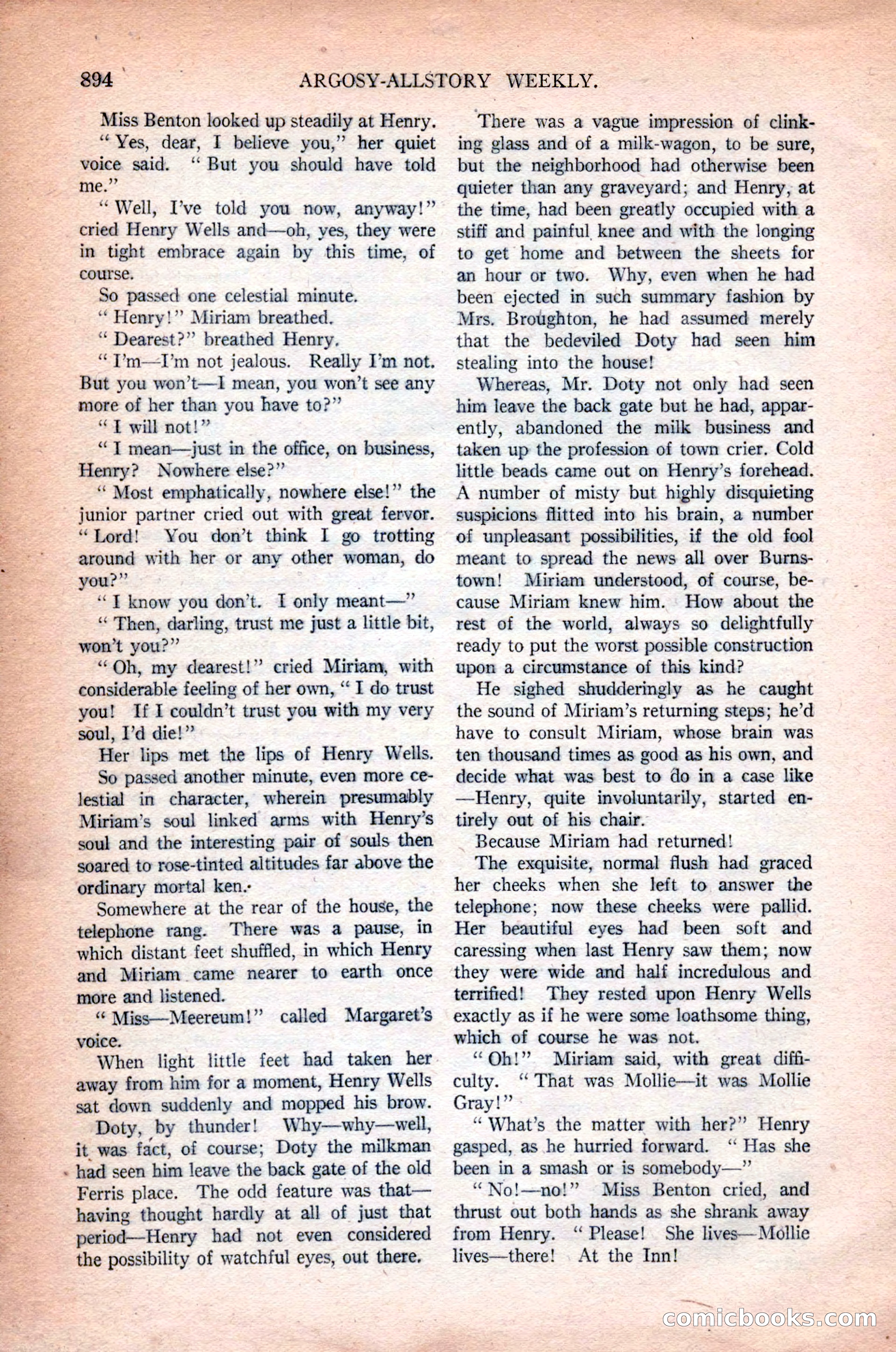 Argosy All-Story Weekly, October 31, 1925 — page 98 of 166
