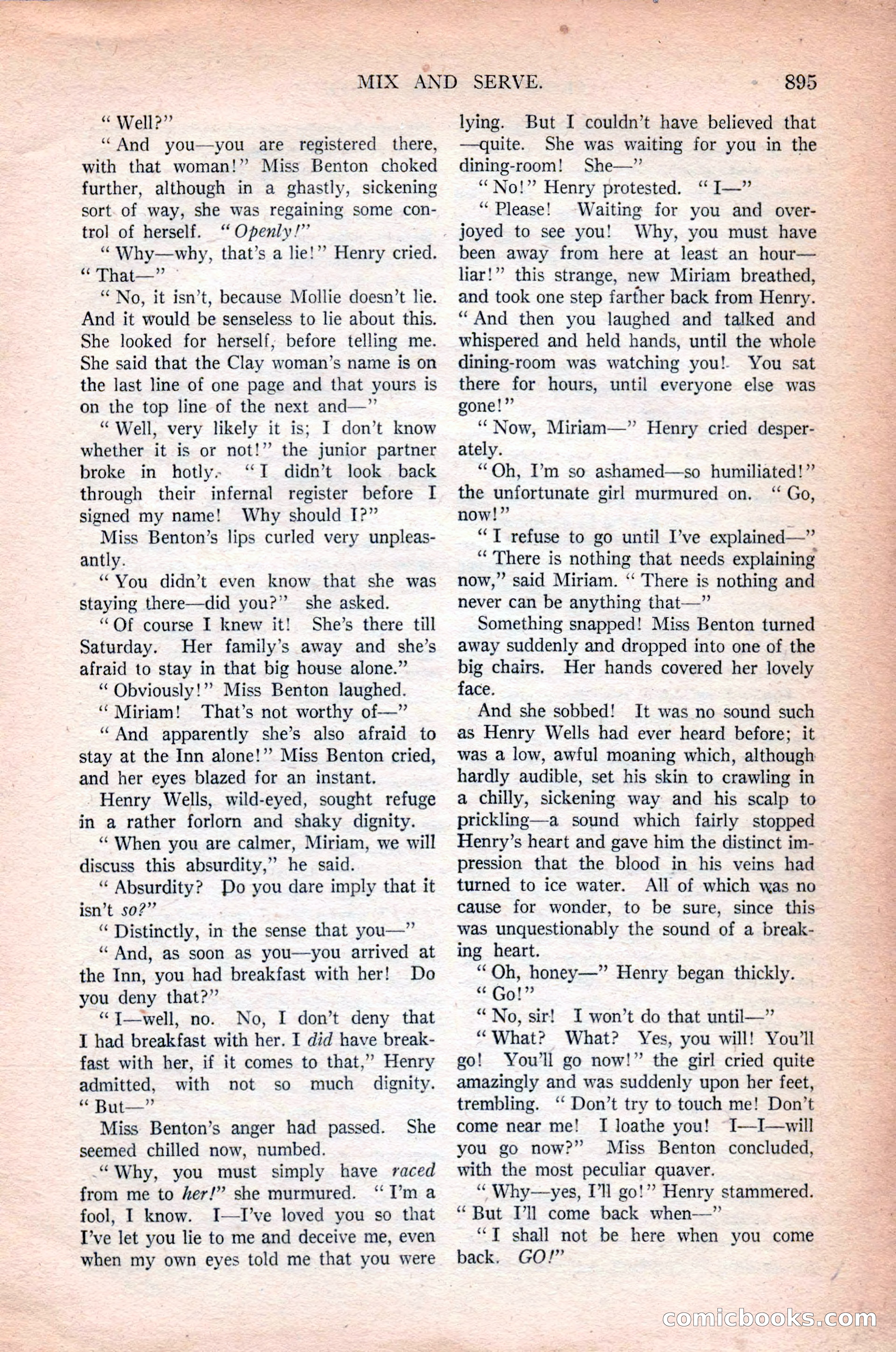 Argosy All-Story Weekly, October 31, 1925 — page 99 of 166