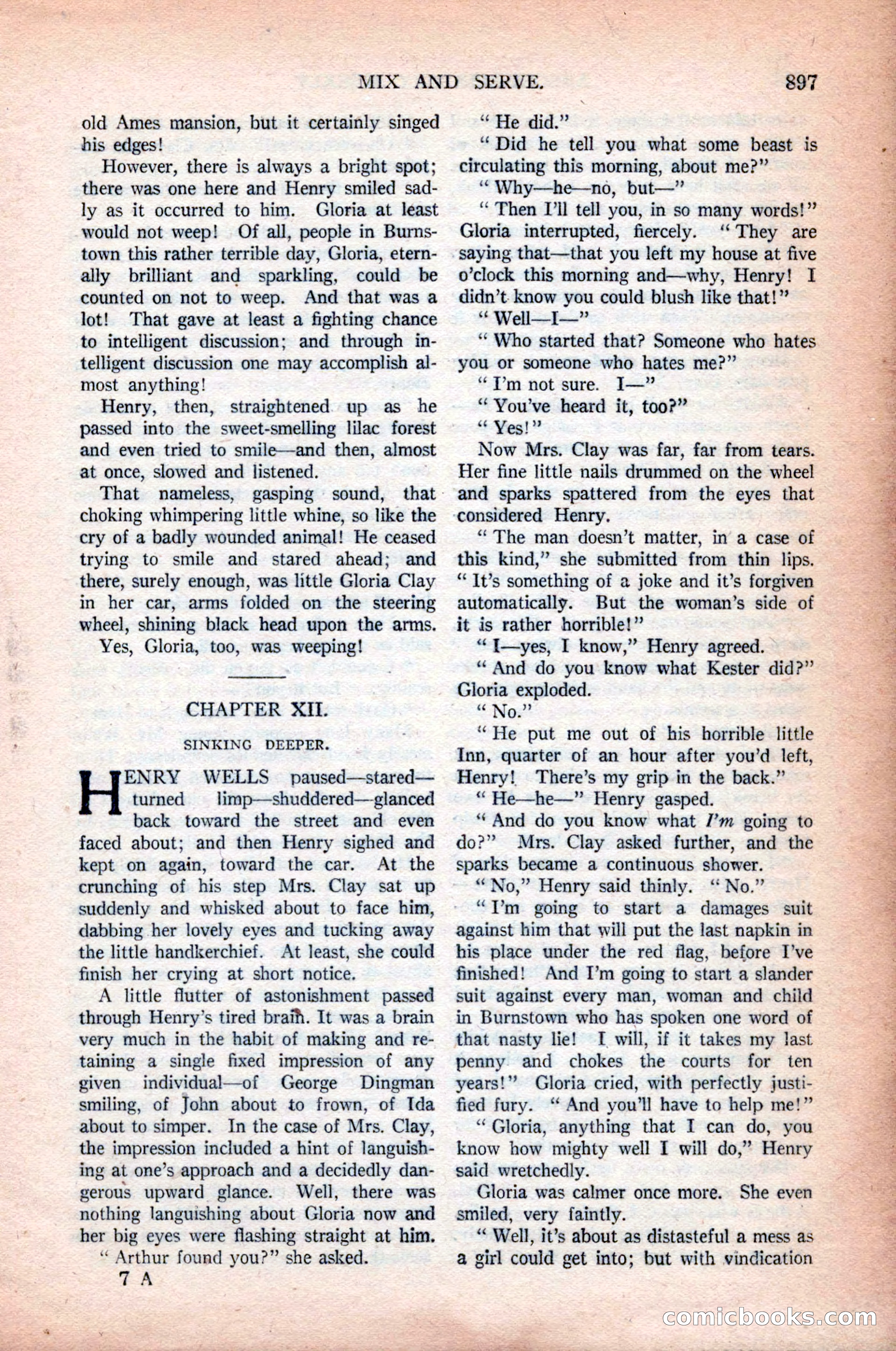 Argosy All-Story Weekly, October 31, 1925 — page 101 of 166