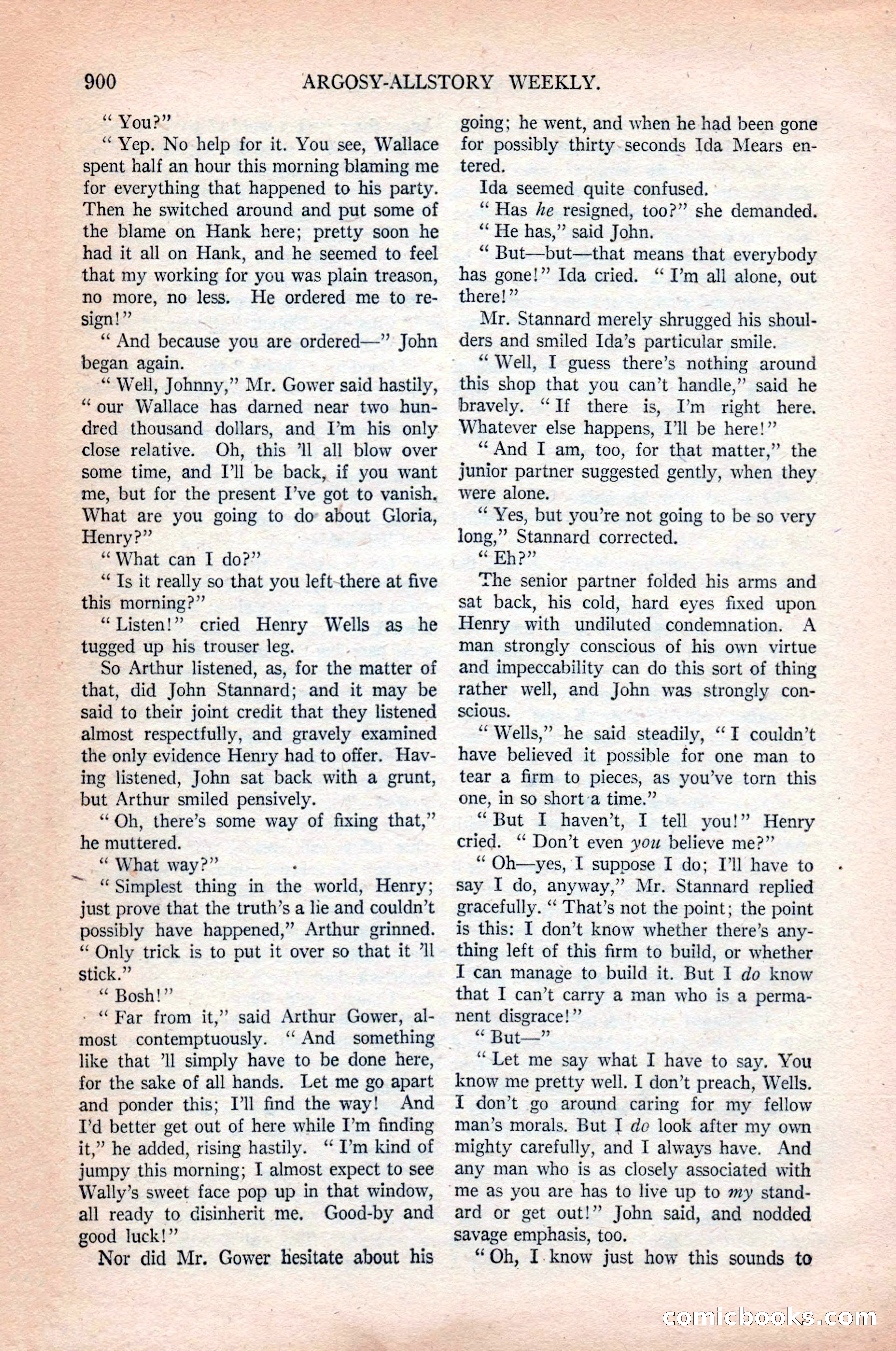 Argosy All-Story Weekly, October 31, 1925 — page 104 of 166