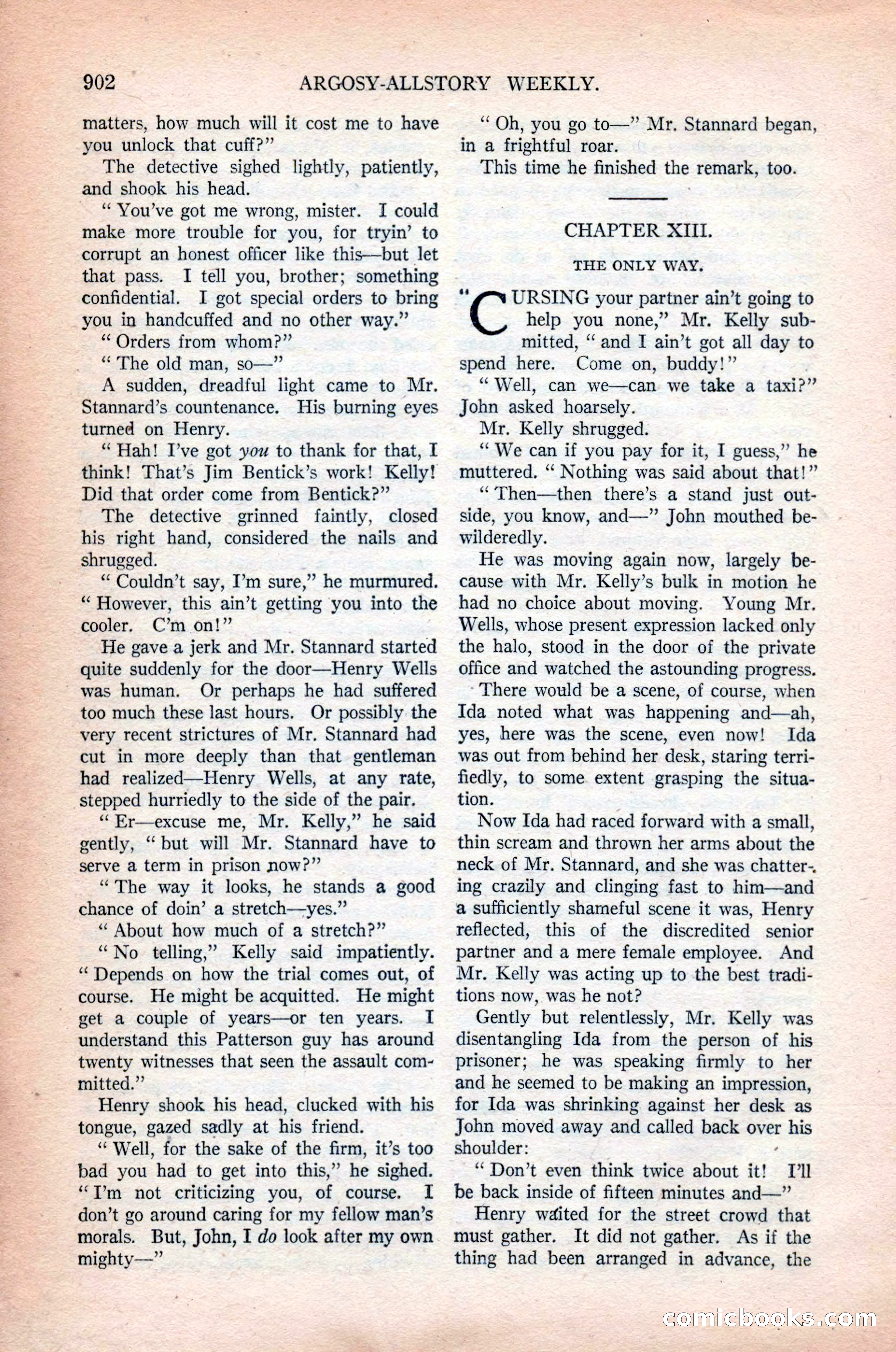 Argosy All-Story Weekly, October 31, 1925 — page 106 of 166