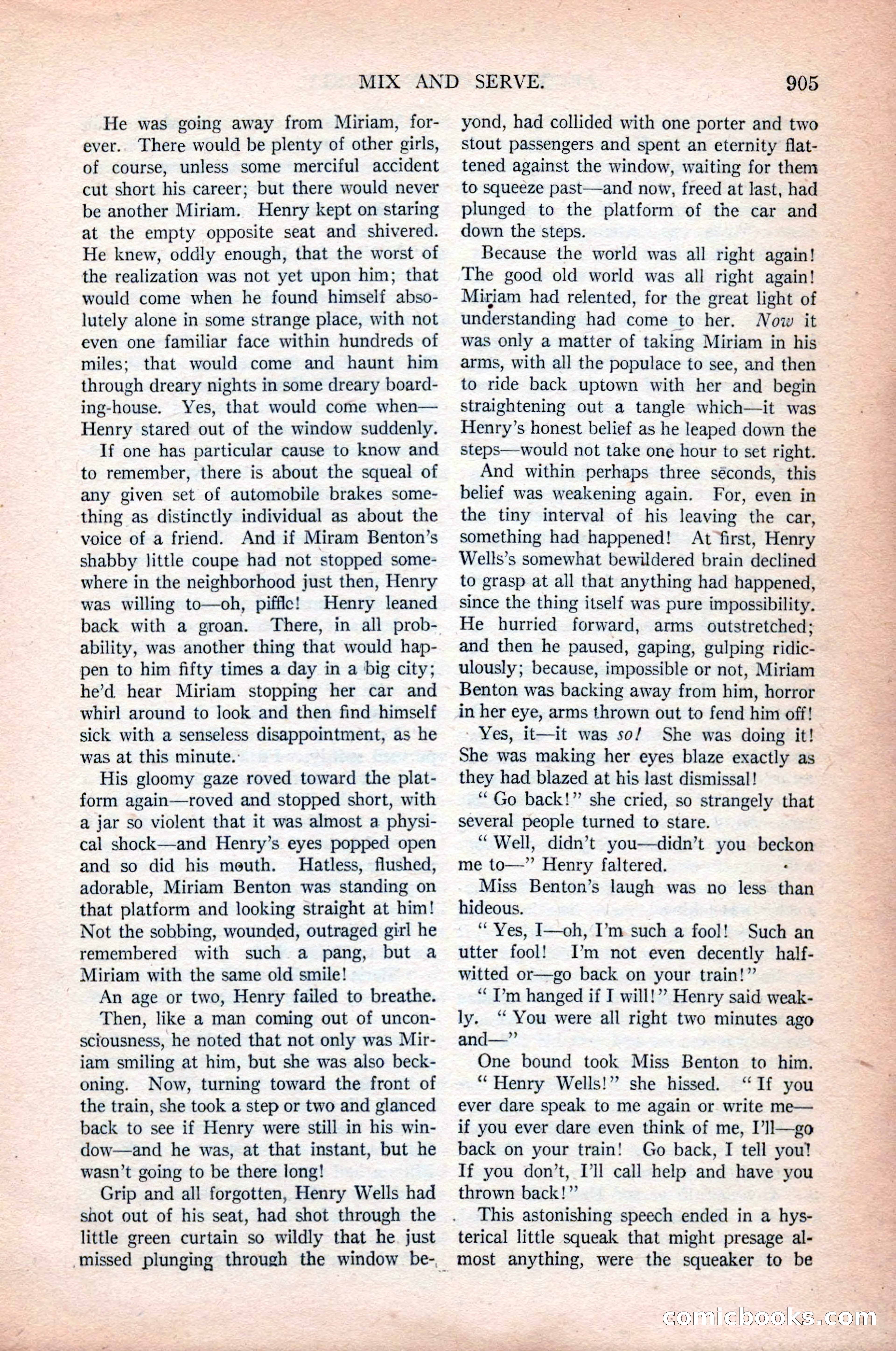 Argosy All-Story Weekly, October 31, 1925 — page 109 of 166