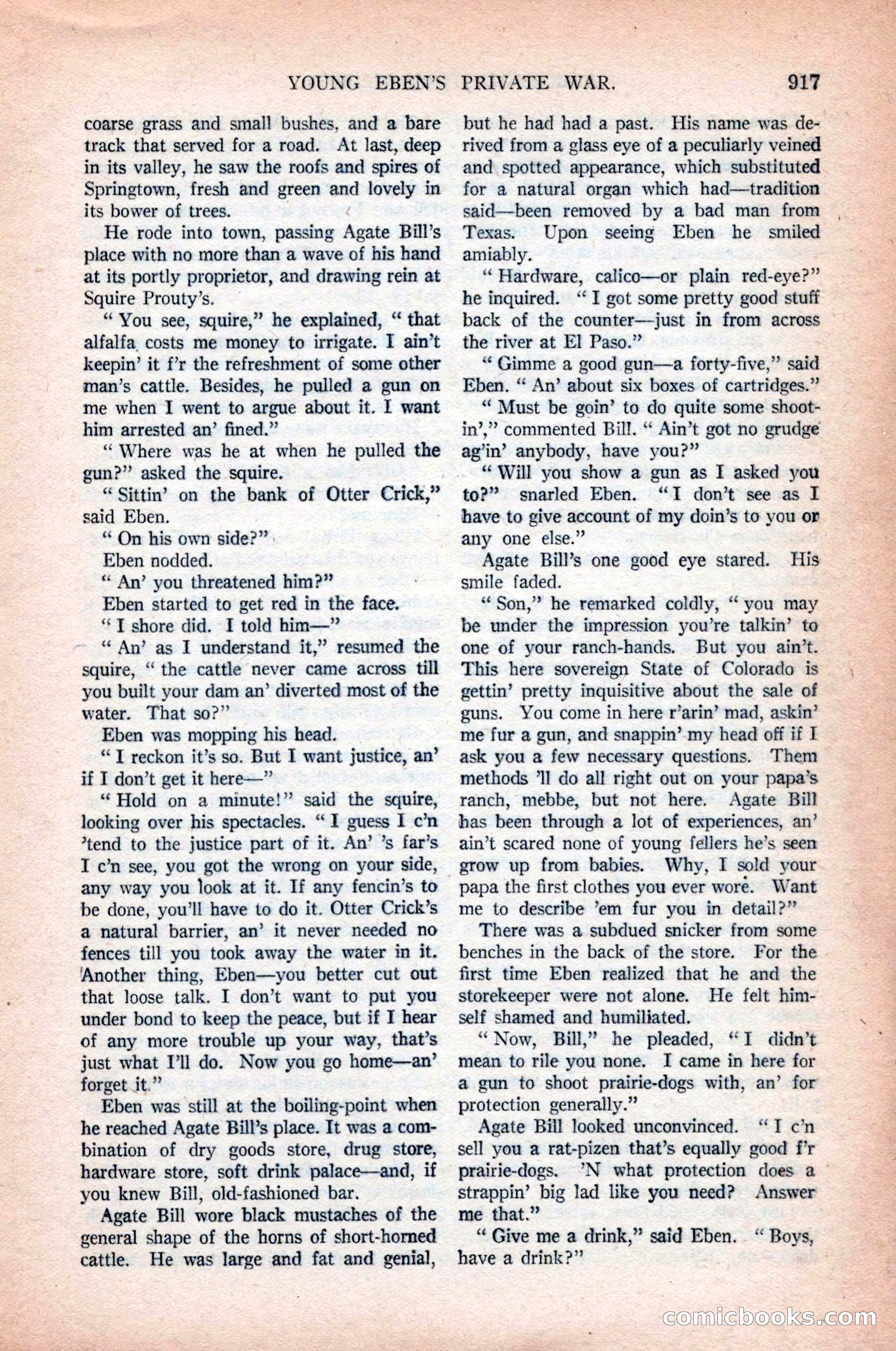 Argosy All-Story Weekly, October 31, 1925 — page 121 of 166