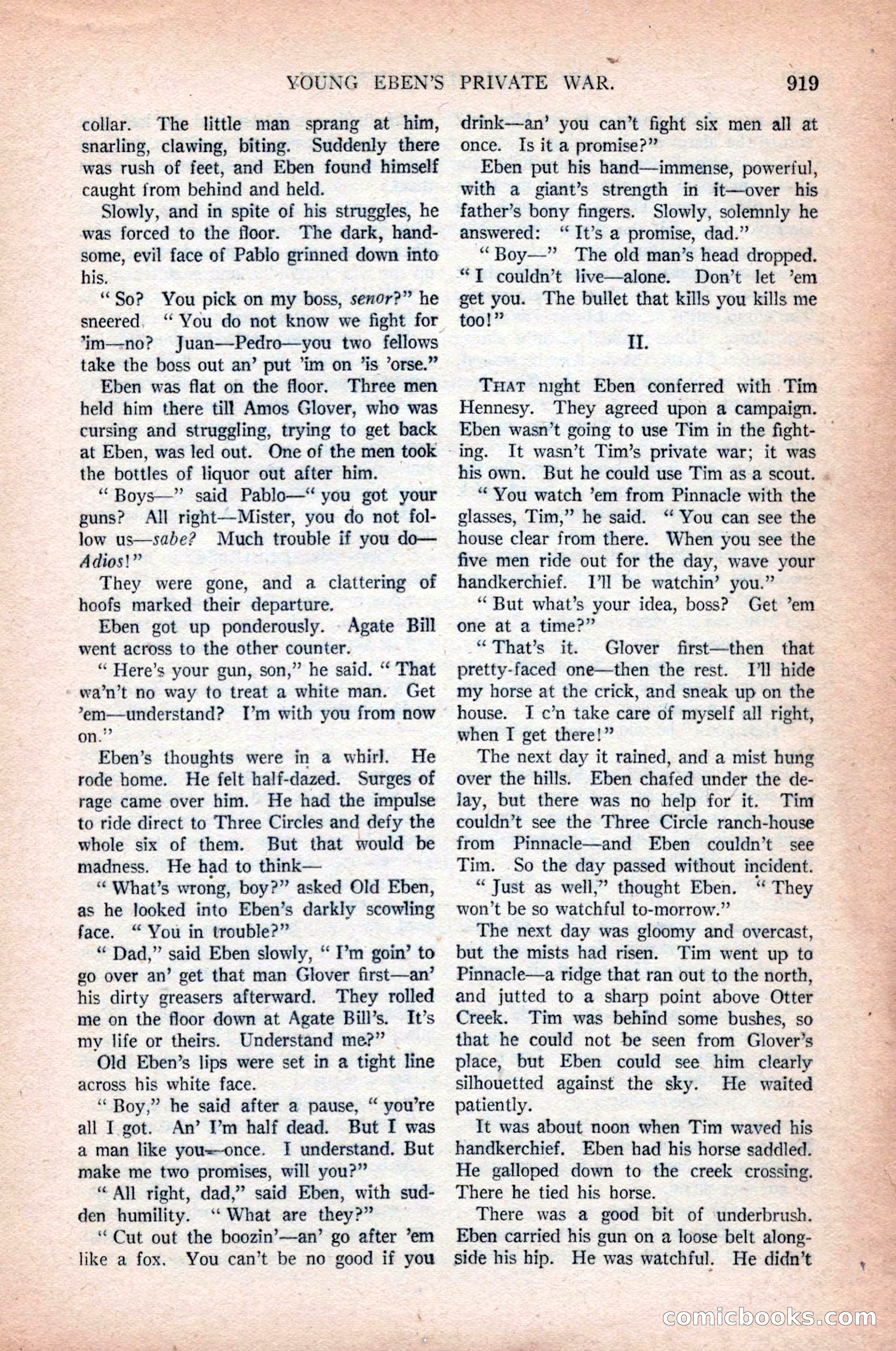 Argosy All-Story Weekly, October 31, 1925 — page 123 of 166