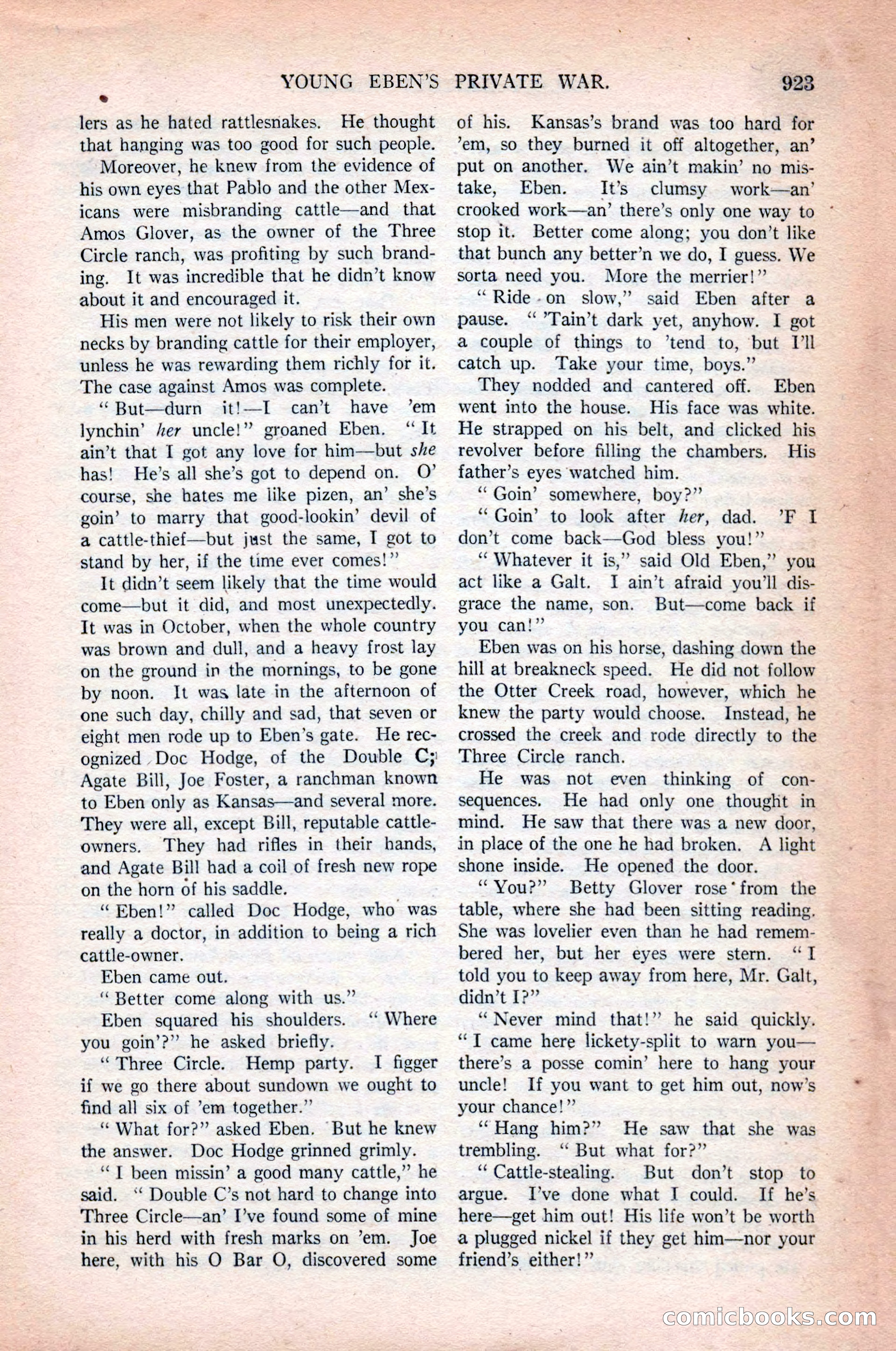Argosy All-Story Weekly, October 31, 1925 — page 127 of 166