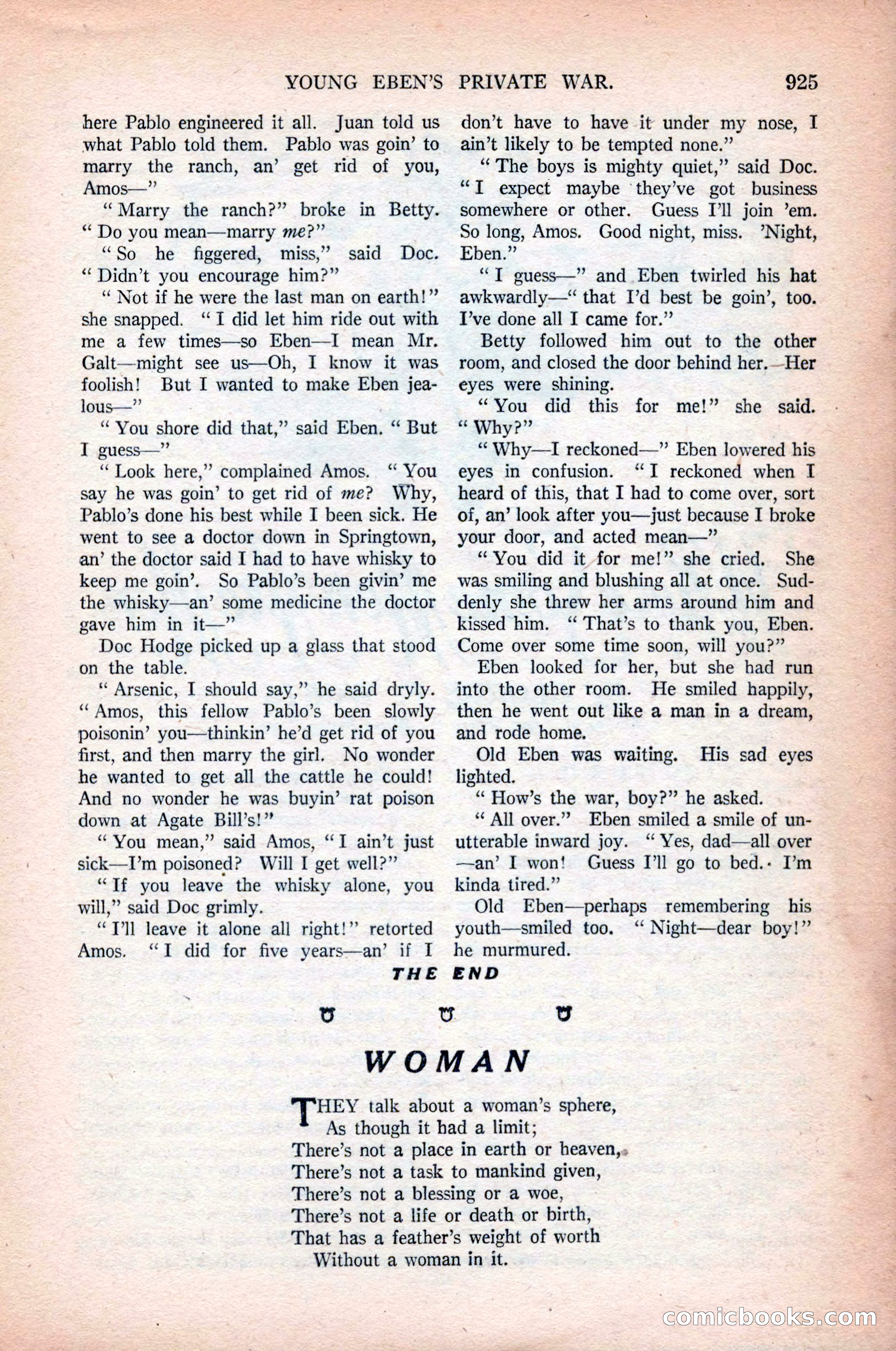 Argosy All-Story Weekly, October 31, 1925 — page 129 of 166