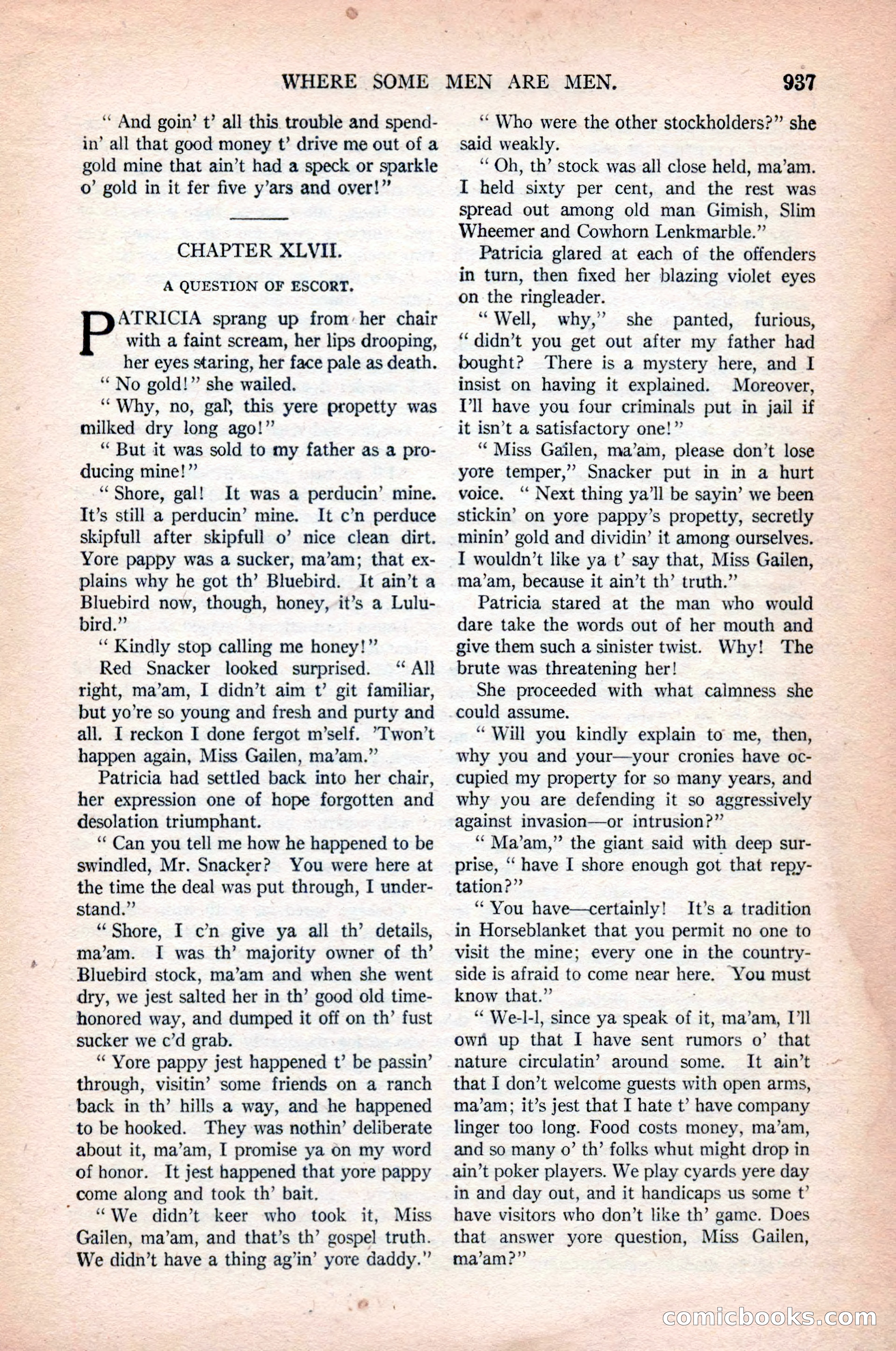 Argosy All-Story Weekly, October 31, 1925 — page 141 of 166