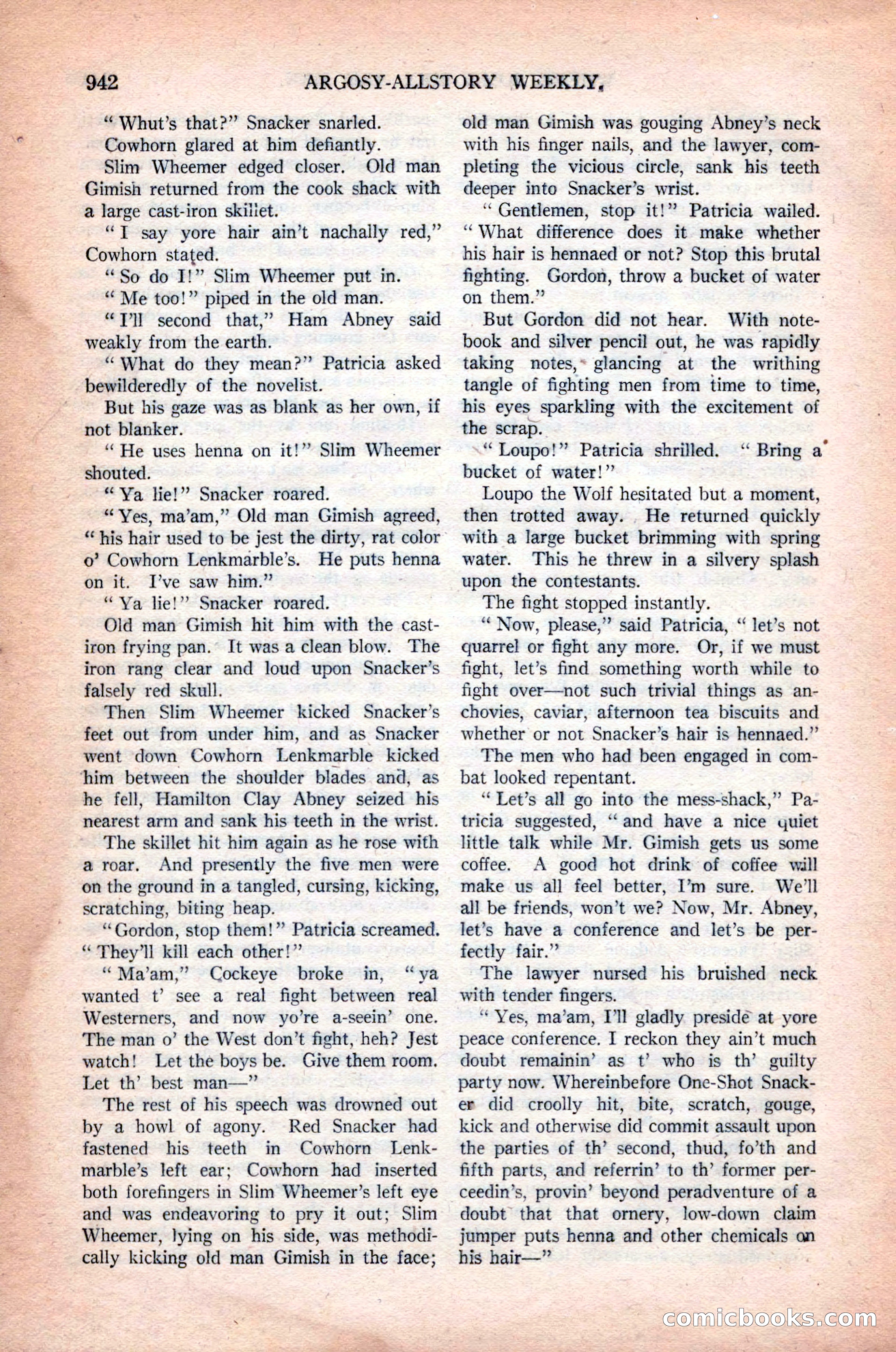 Argosy All-Story Weekly, October 31, 1925 — page 146 of 166