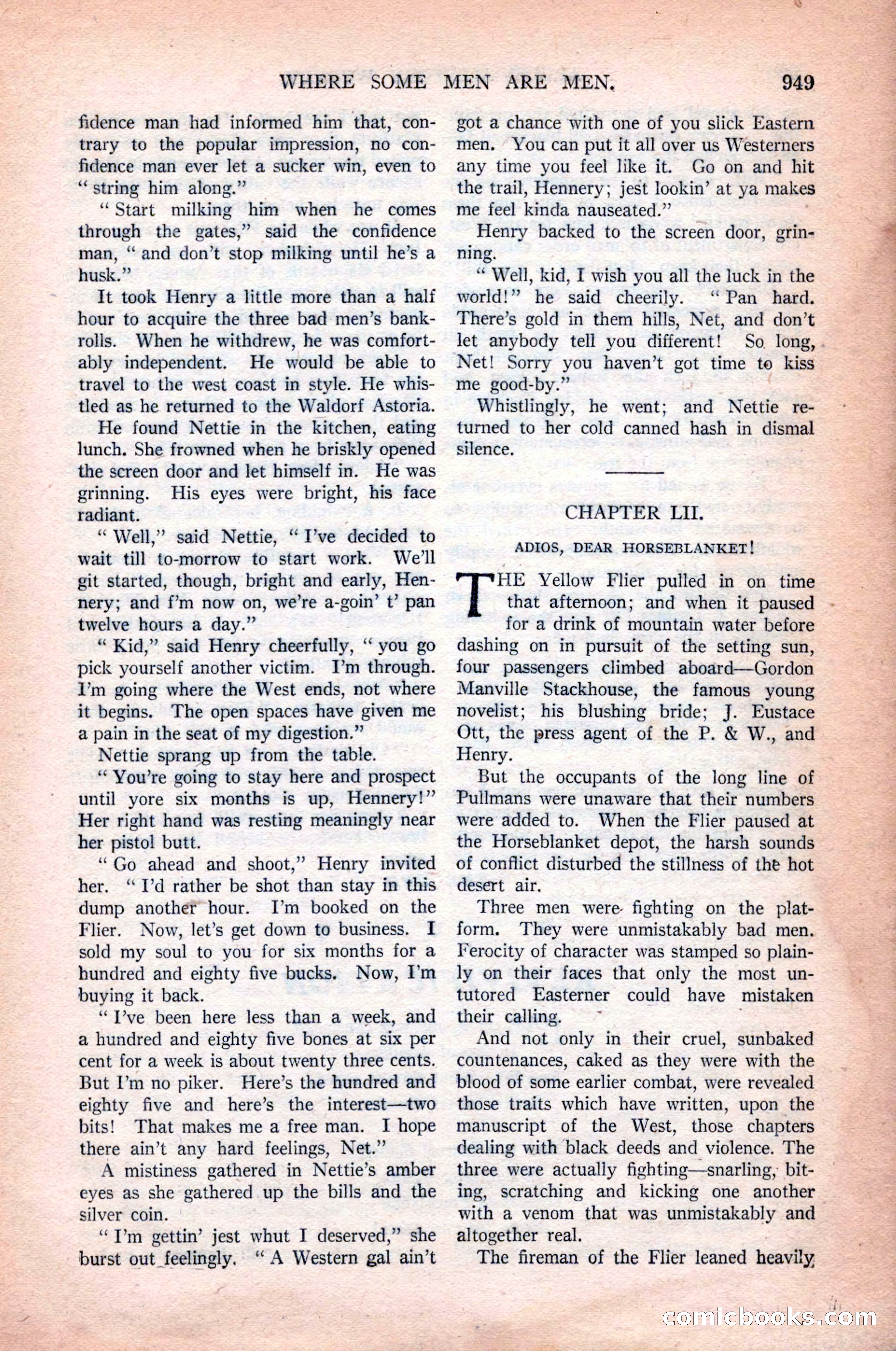 Argosy All-Story Weekly, October 31, 1925 — page 153 of 166