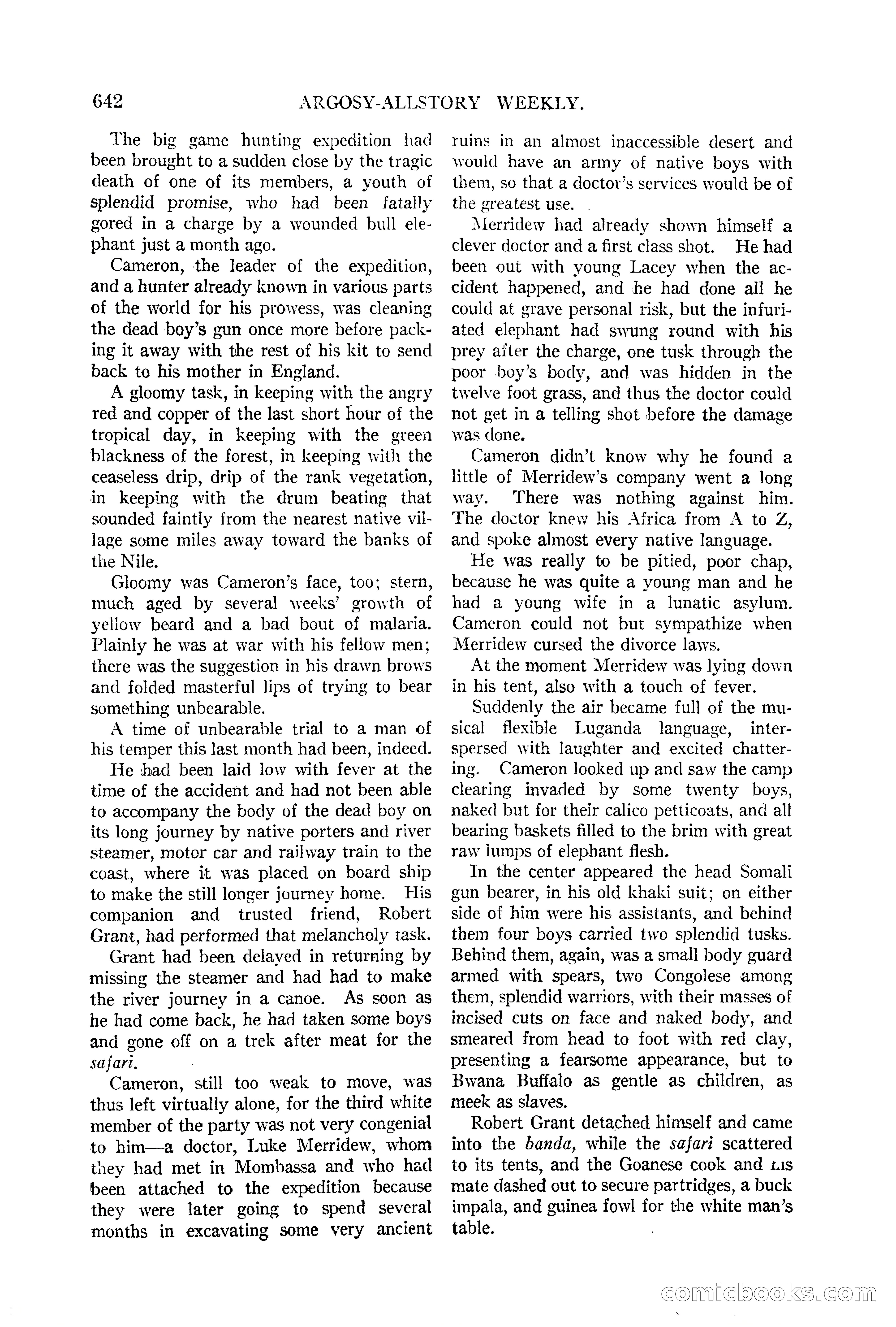 Argosy All-Story Weekly — page 10 of 170
