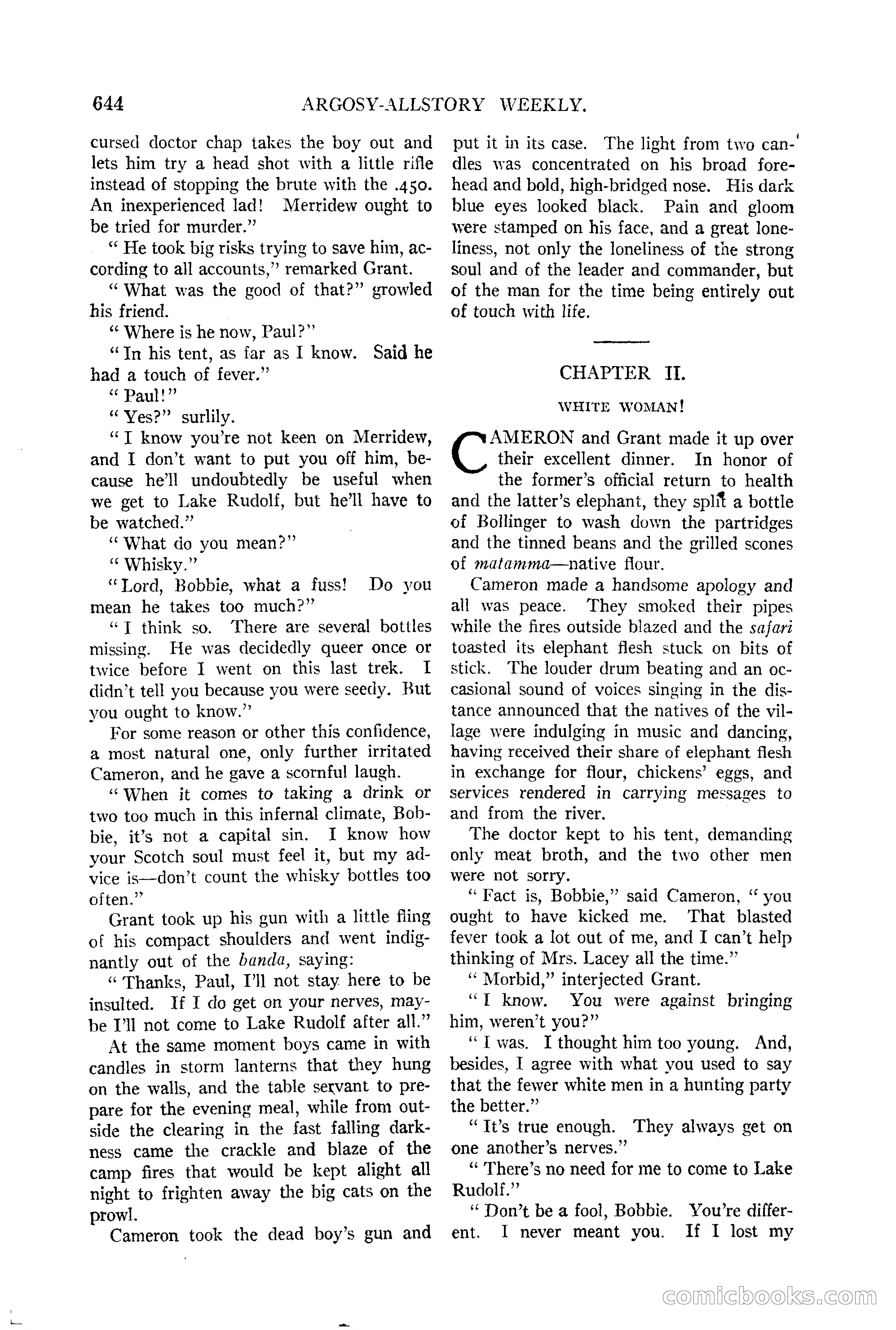 Argosy All-Story Weekly — page 12 of 170
