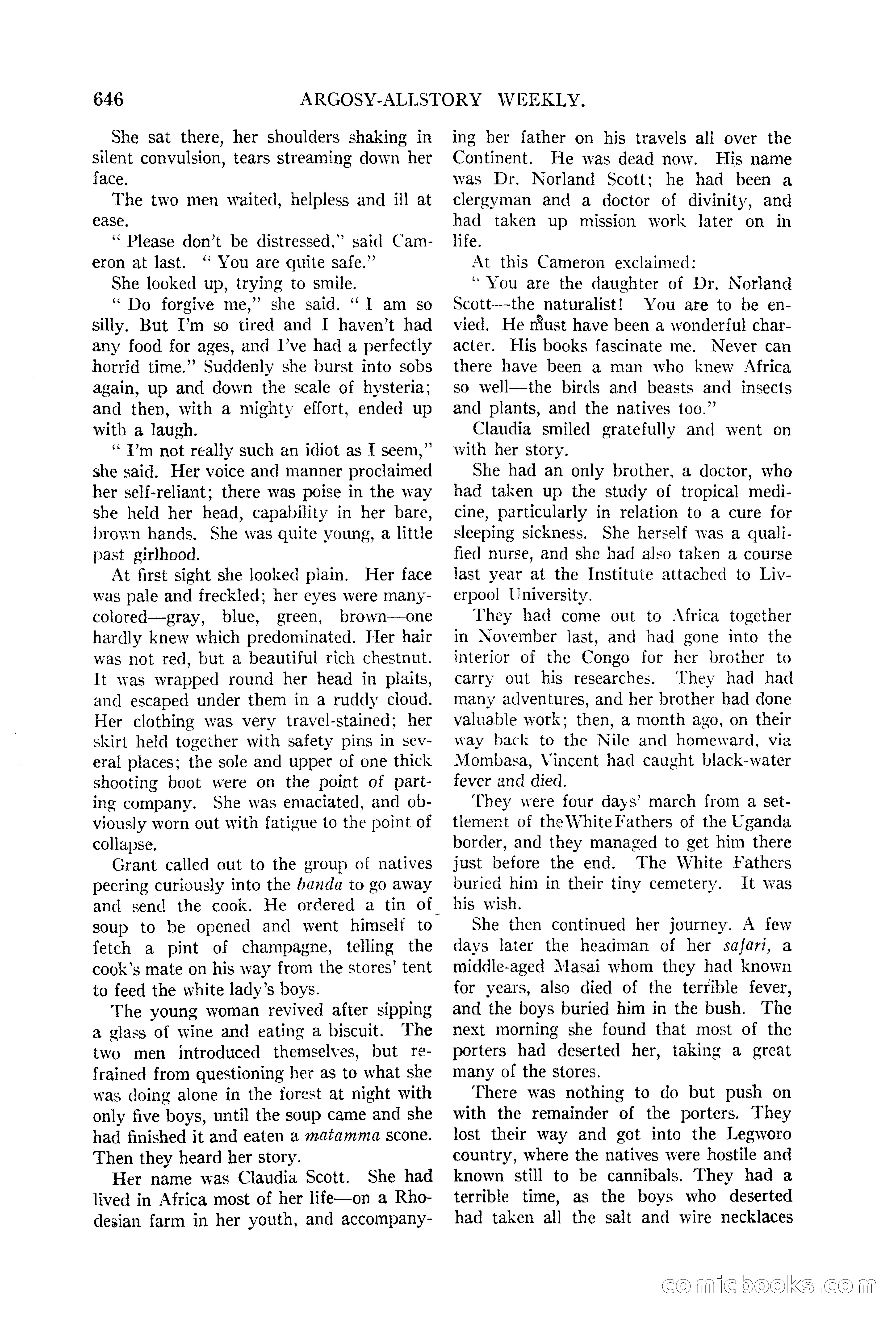 Argosy All-Story Weekly — page 14 of 170