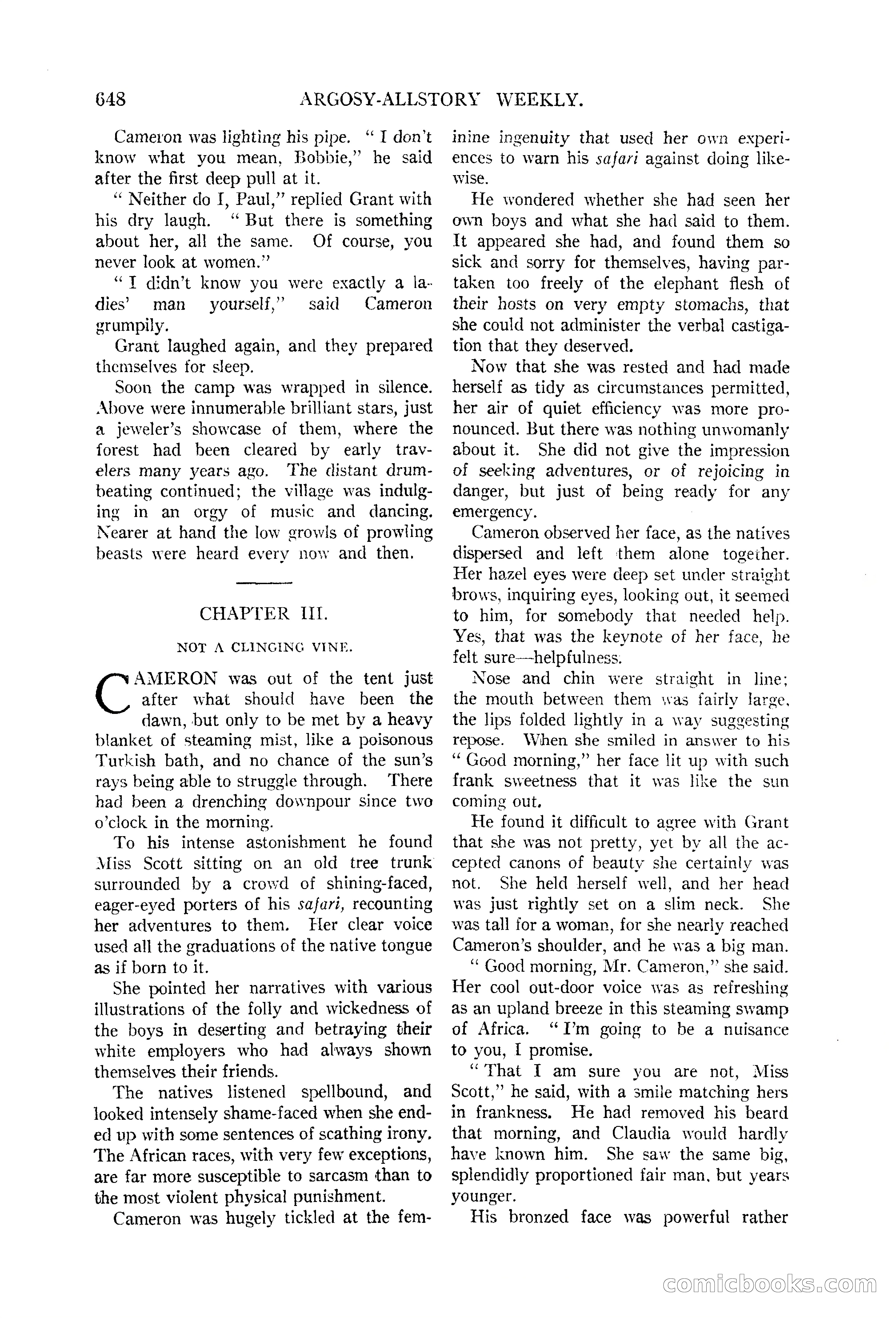 Argosy All-Story Weekly — page 16 of 170