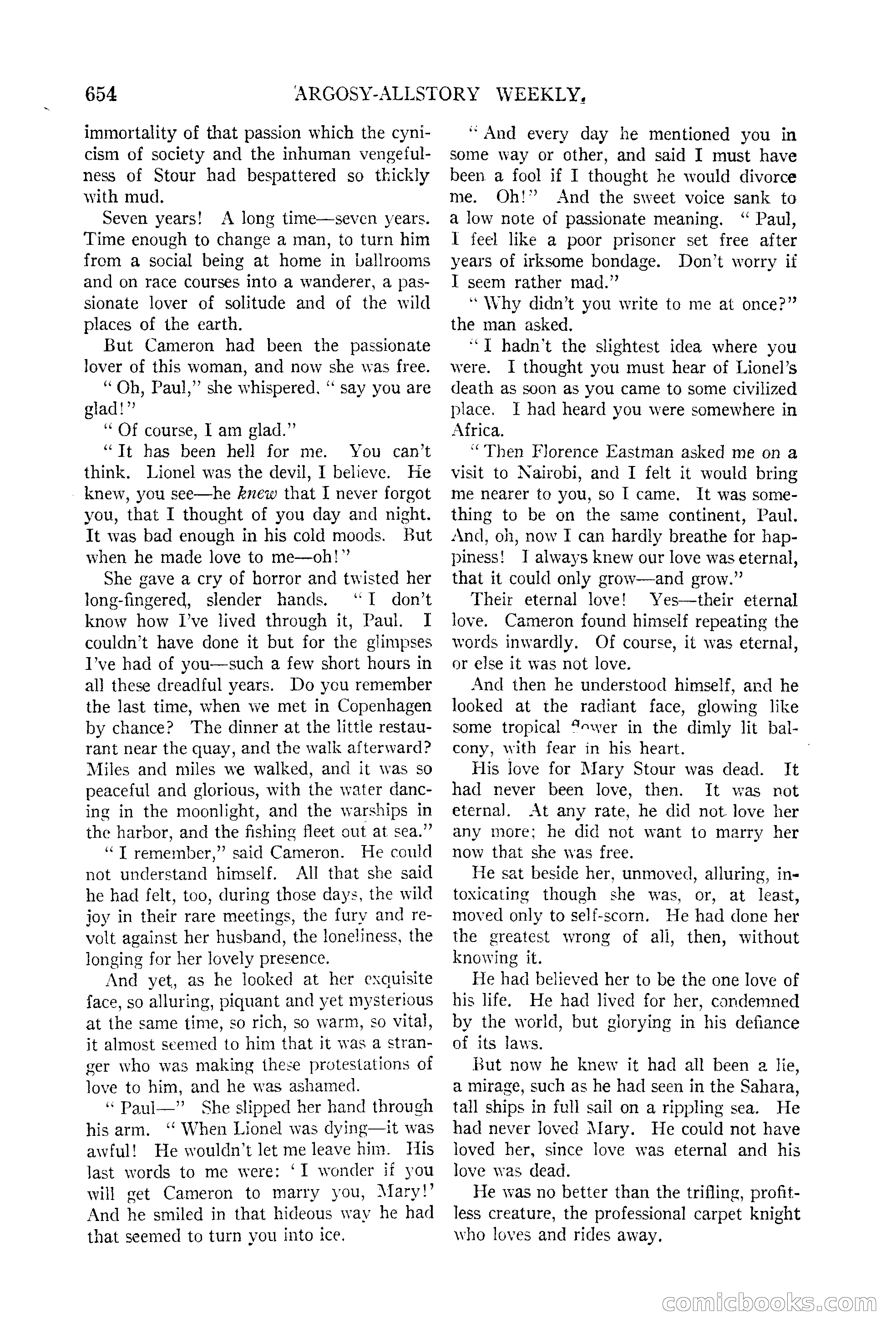 Argosy All-Story Weekly — page 22 of 170